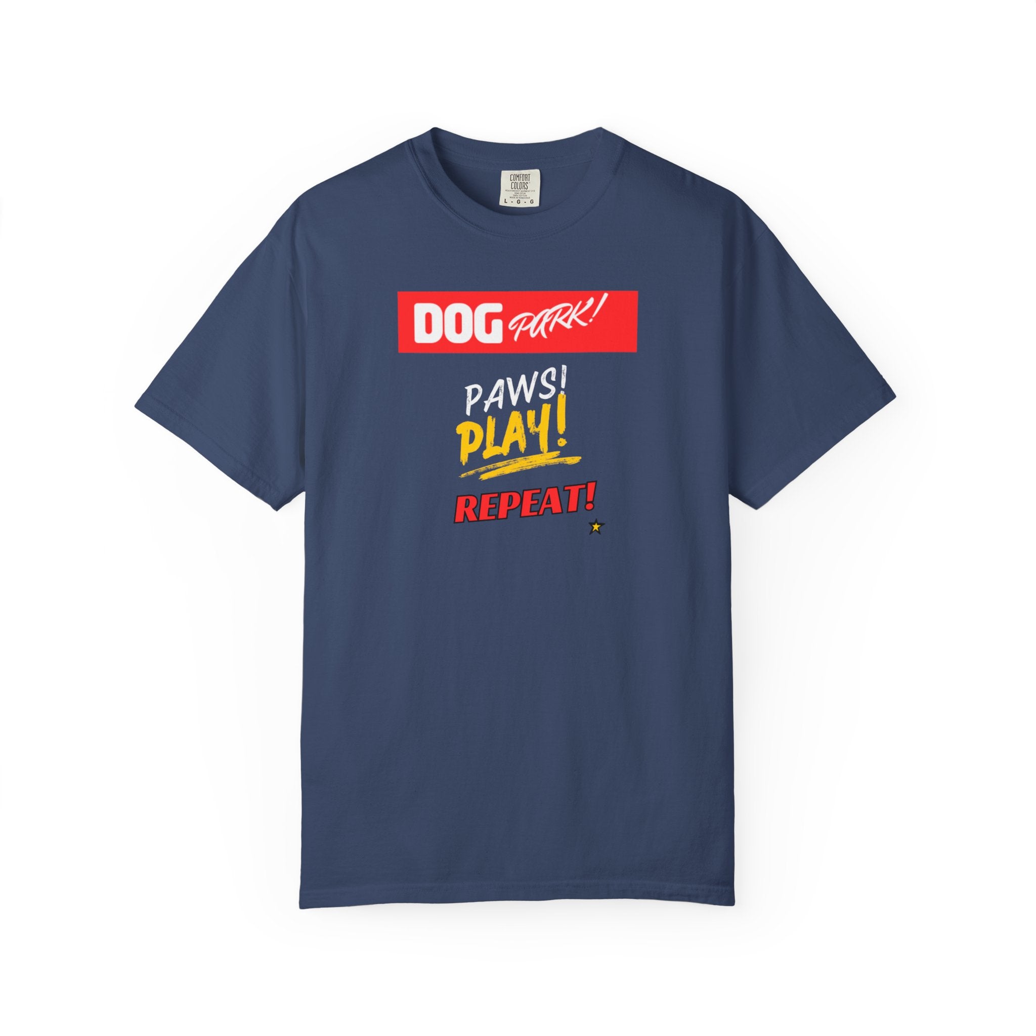 Dog Park Unisex Garment-Dyed T-shirt
