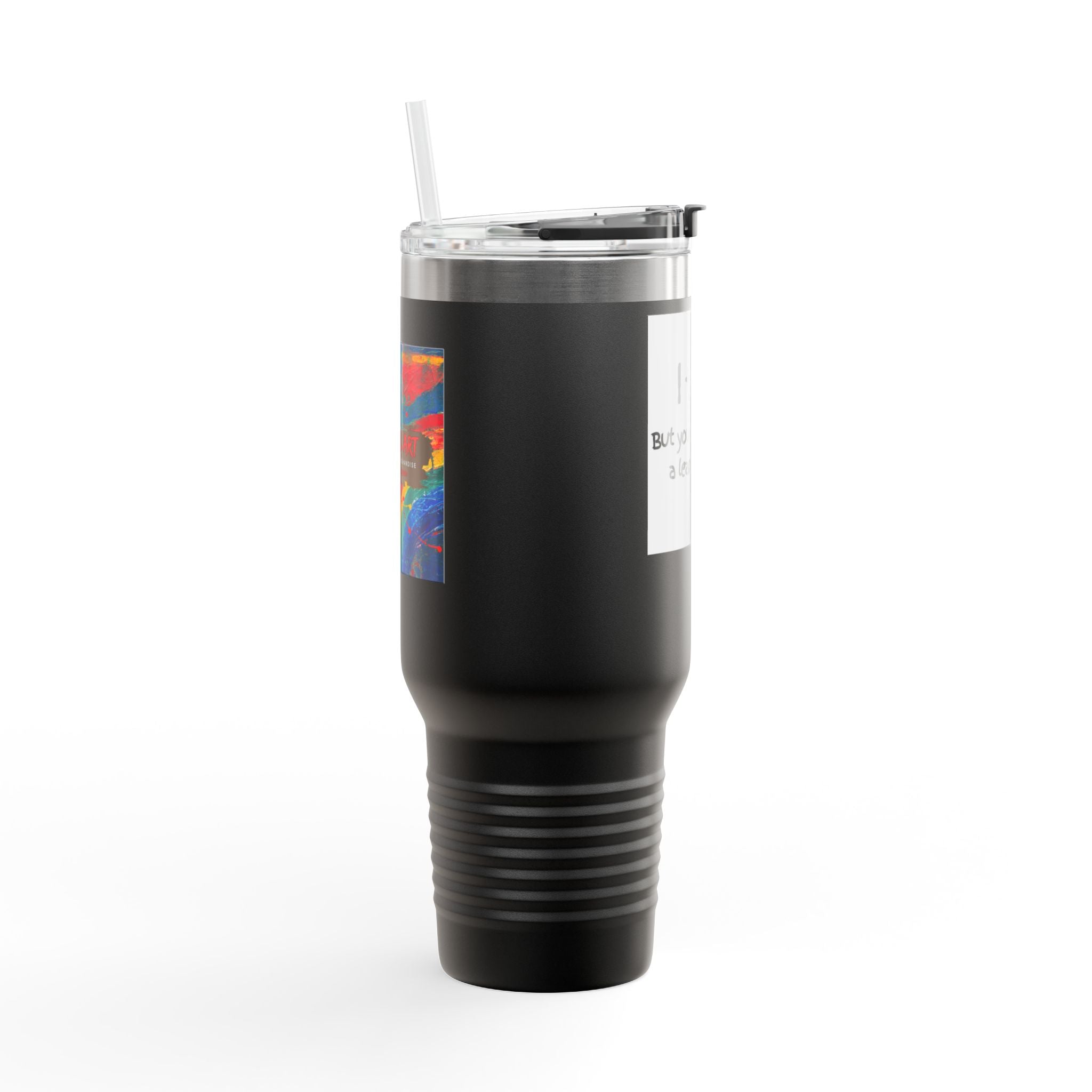 Travel Mug — "I teach. But you may call me a learning ninja." 40oz Insulated Teacher Tumbler