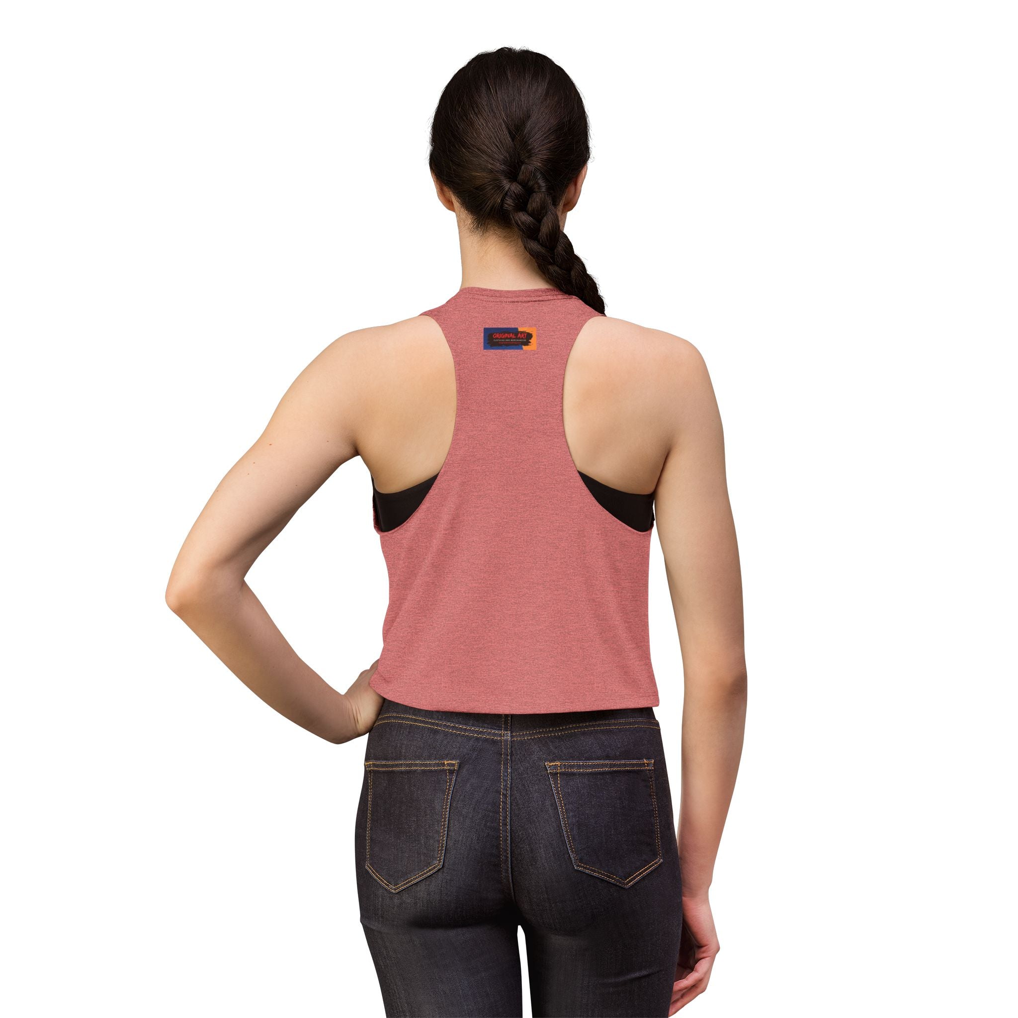 Mom Magic Crop Top — Cute Pastel Mother's Day Tank