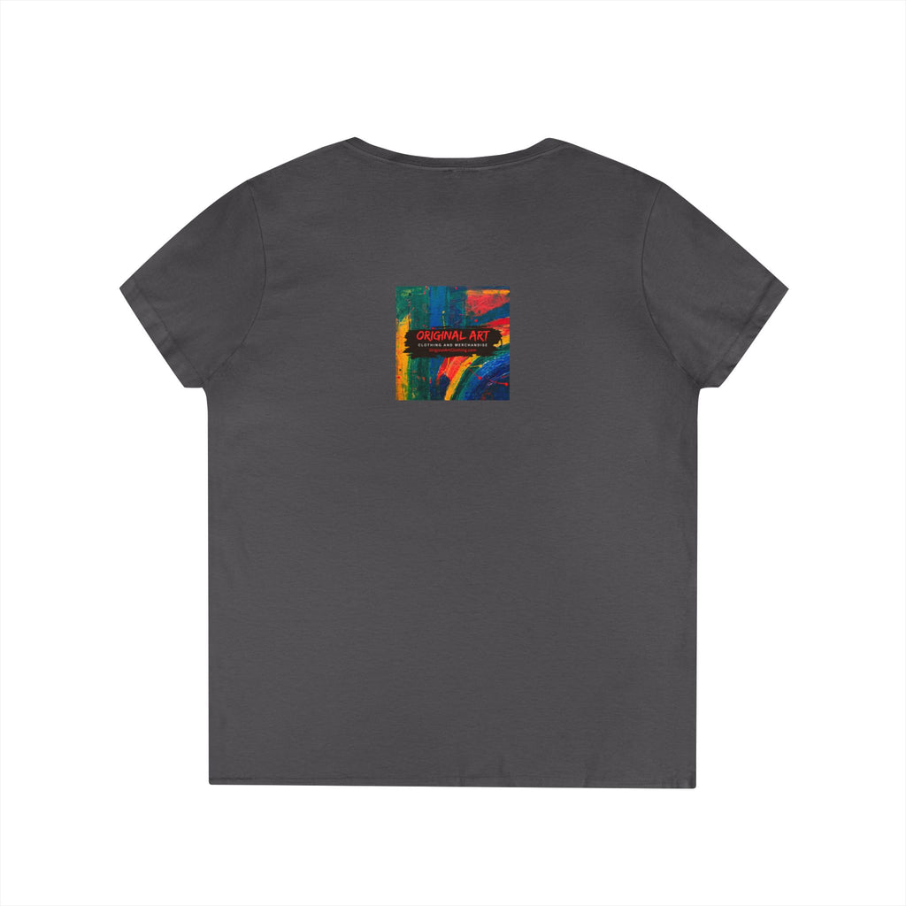 Nurse Superhero V‑Neck Tee — "Nurses Super Heroes in Scrubs"