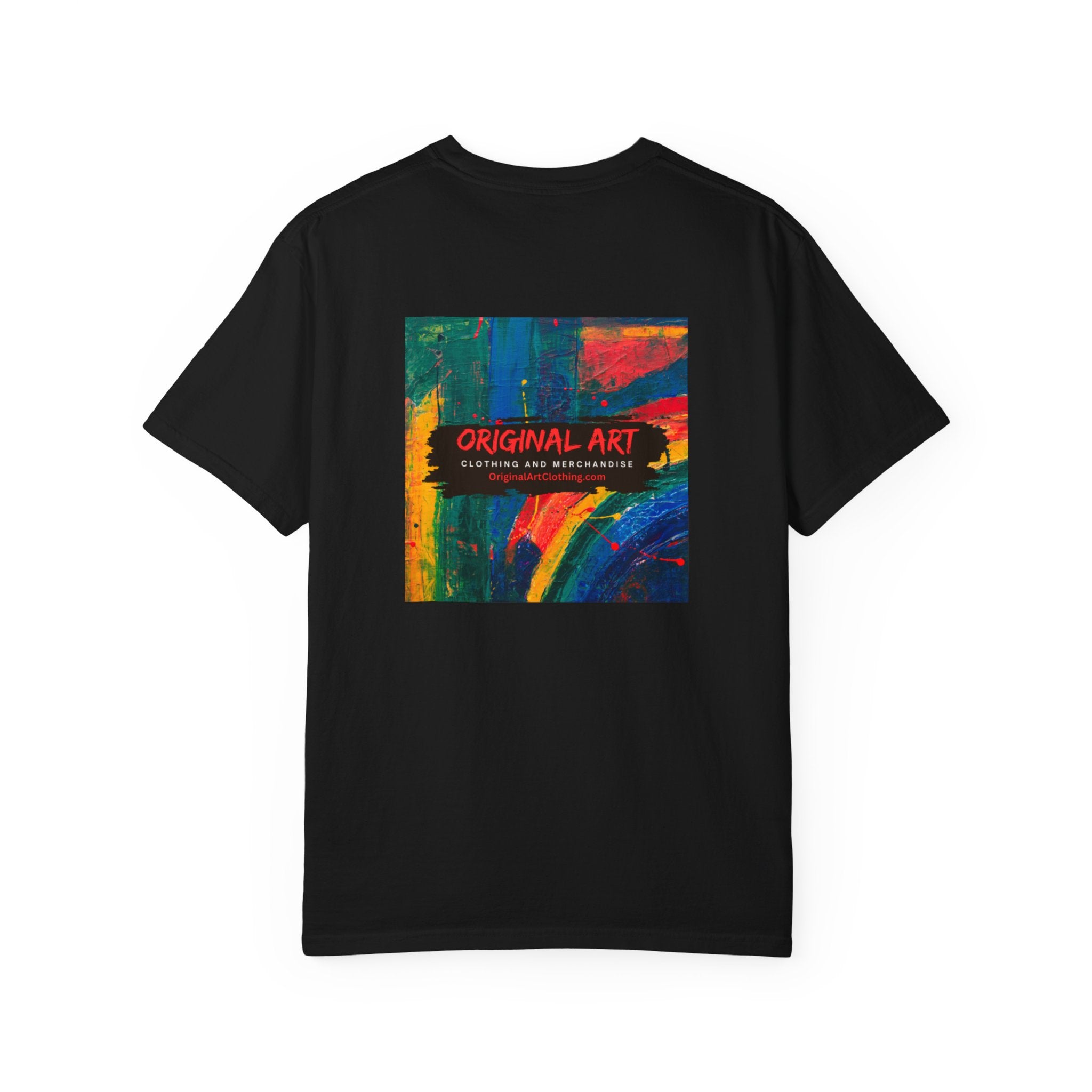 What Up! Tee — Casual Graphic T-Shirt with 'what up!' Front & Original Art Back