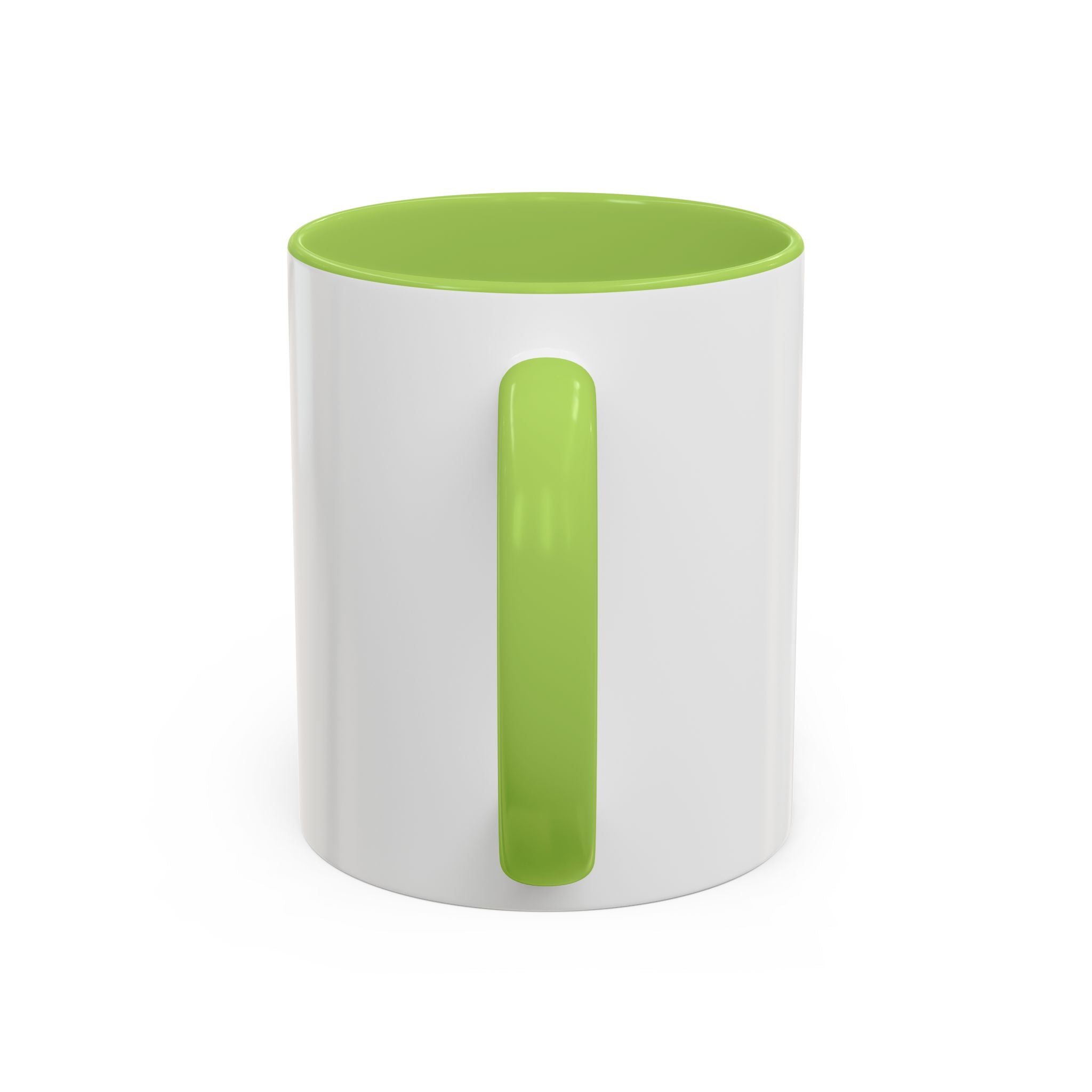 Teacher Coffee Mug — "I teach. But you may call me a learning ninja." Accent Mug