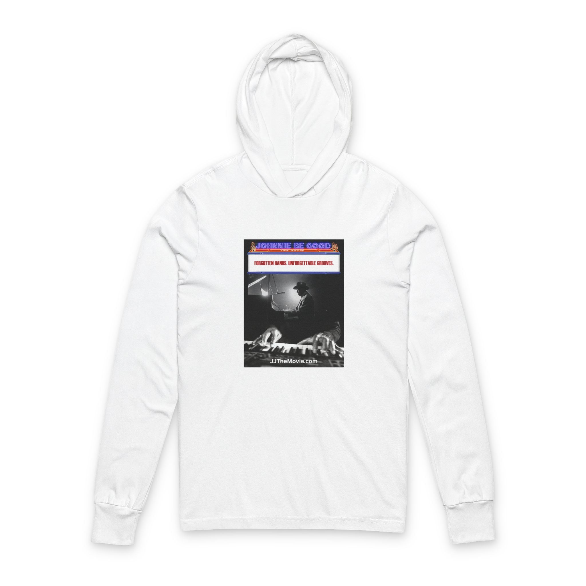 Johnnie Be Good Movie Hooded Long Sleeve Tee