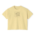 Confidence Is the Best Accessory – Women’s Boxy Tee