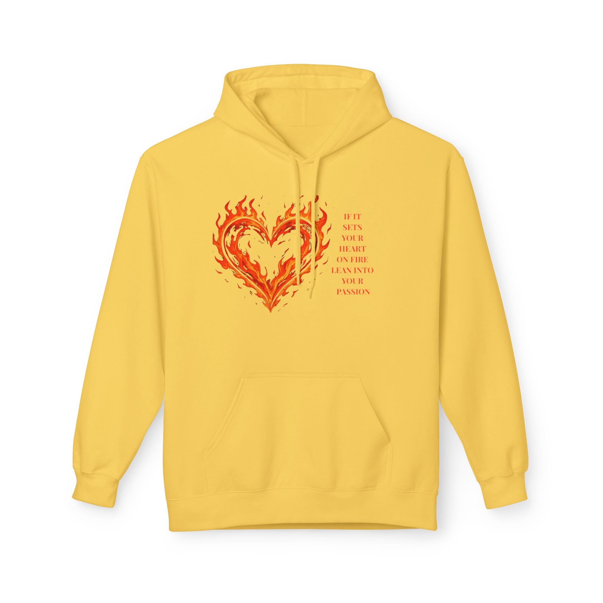 If It Sets Your Heart On Fire Graphic Pullover