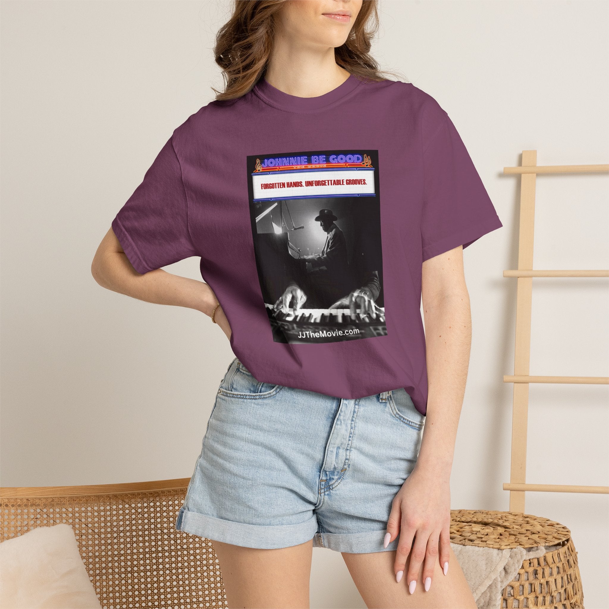 Team Johnnie Graphic T-Shirt — "Johnnie Be Good" Retro Rock Tee