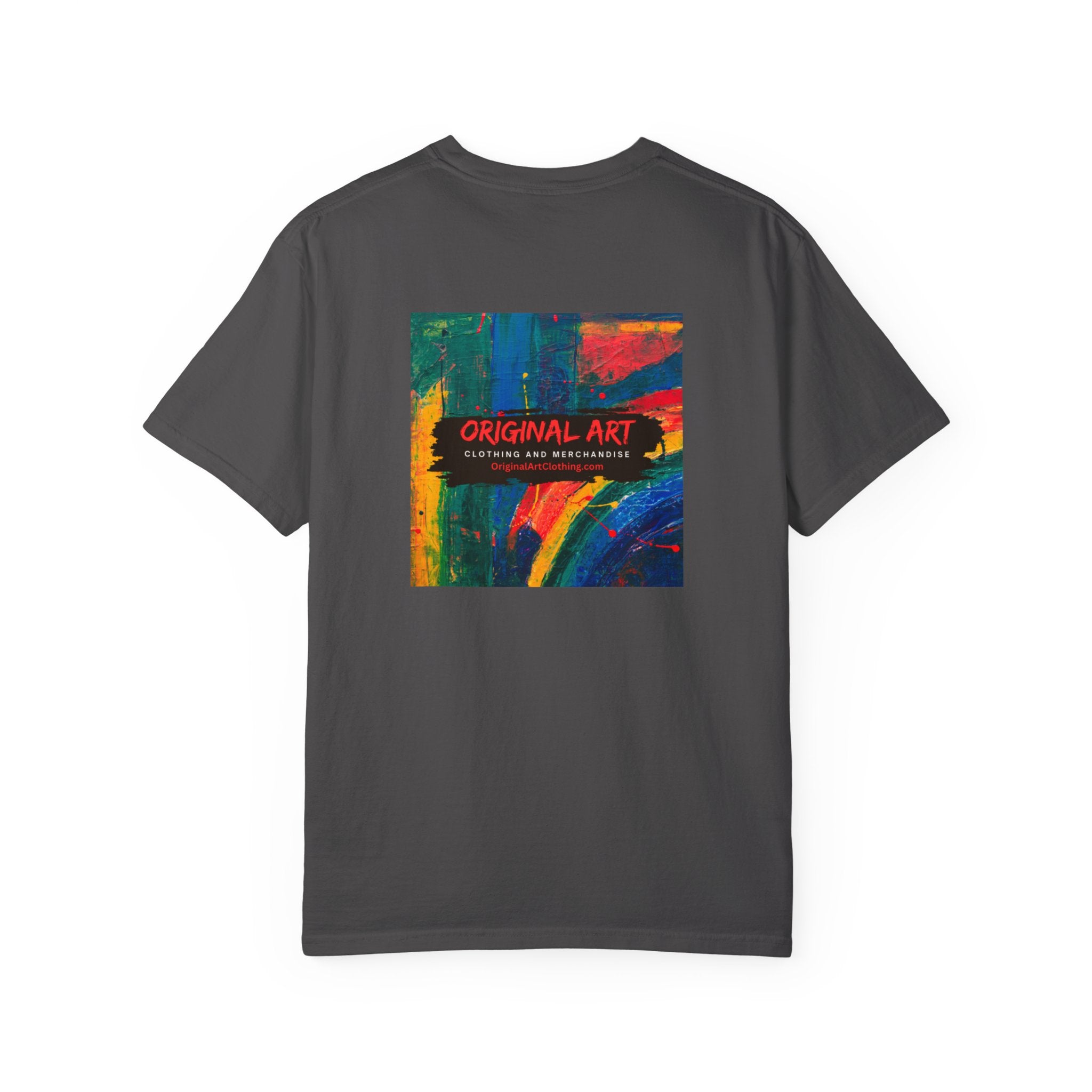 Vibe Unisex Garment-Dyed T-shirt | Casual Wear, Summer Fashion, Gift for Friends, Positive Vibes, Unique Streetwear