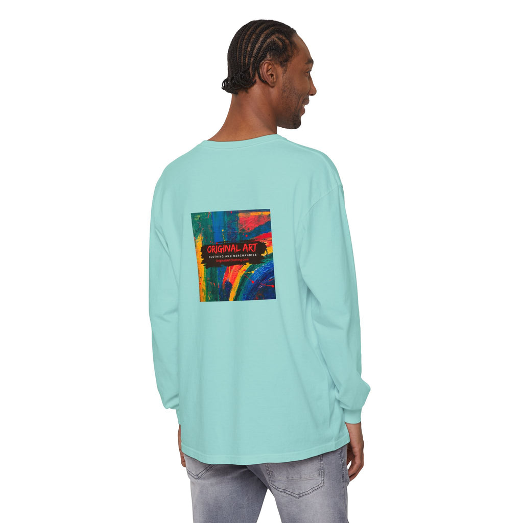 Journalism Unisex Garment-dyed Long Sleeve T-Shirt