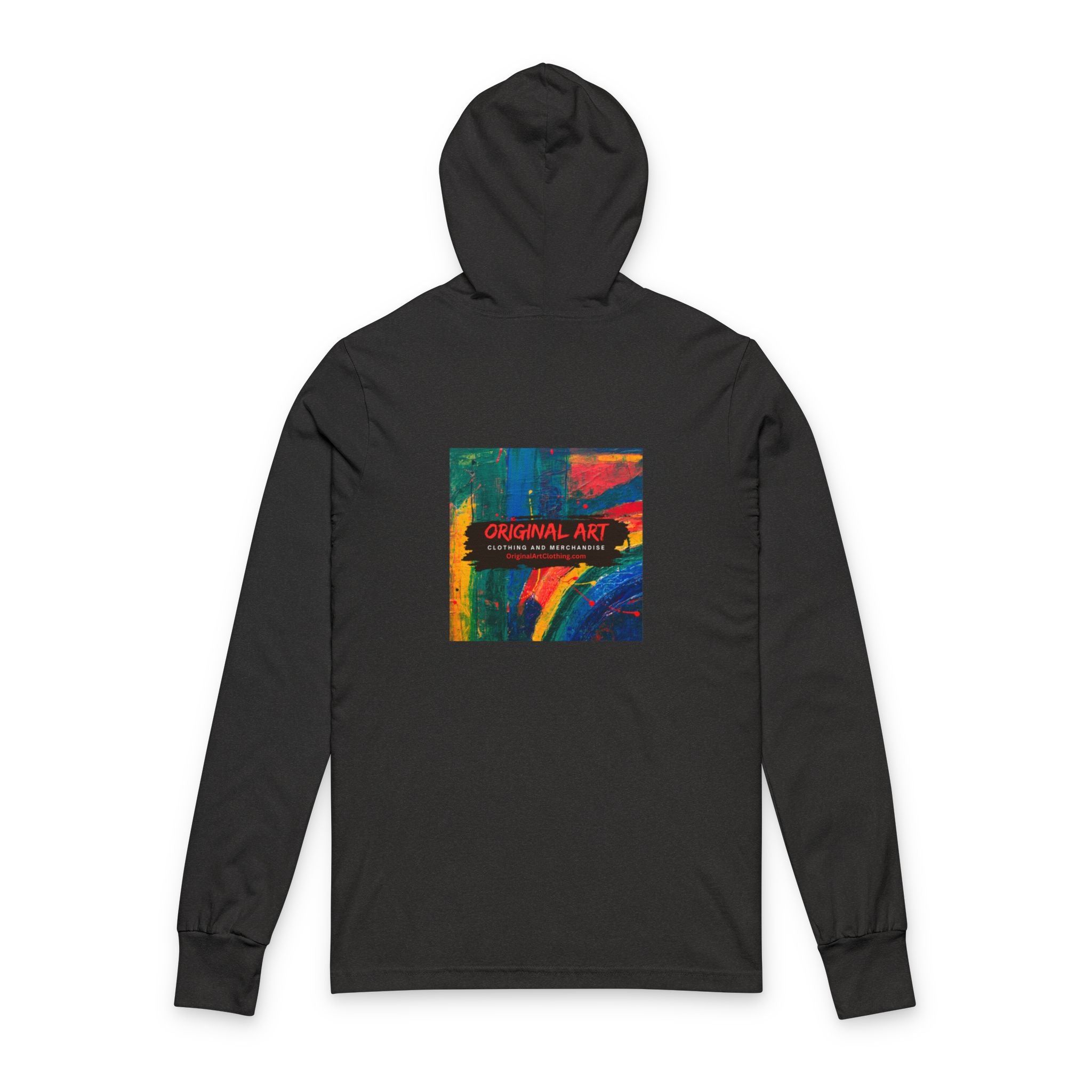 "Game On!" Graphic Gamer Hoodie Long Sleeve Tee