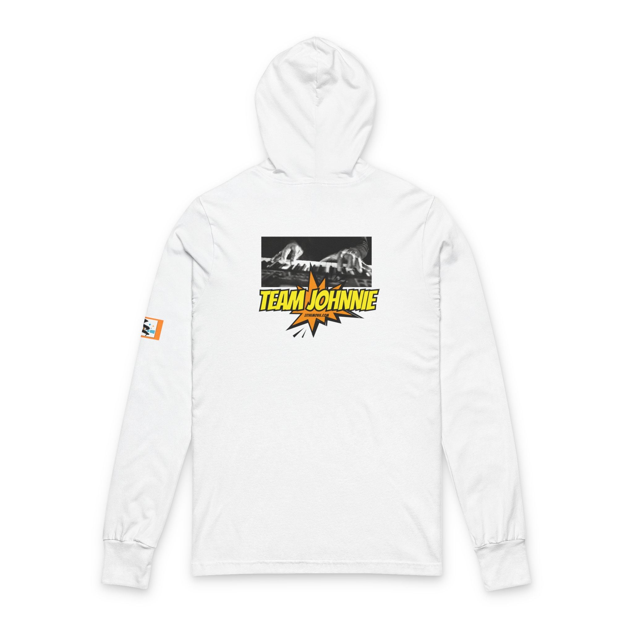 Team Johnnie Graphic Hooded Long Sleeve Tee