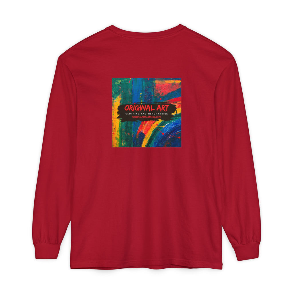I Teach — 'It's a Work of Heart' Long Sleeve Teacher T-Shirt