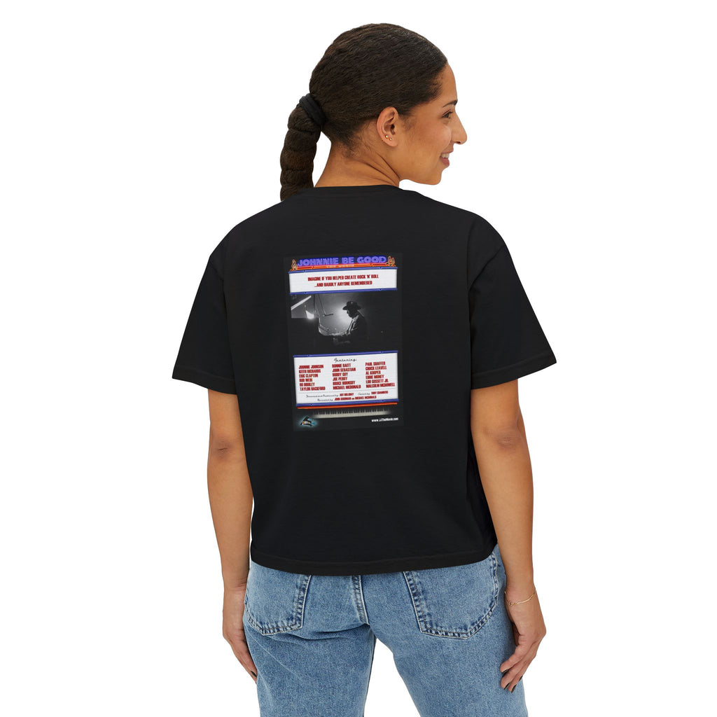 Johnnie Be Good documentary Women's Boxy Tee —