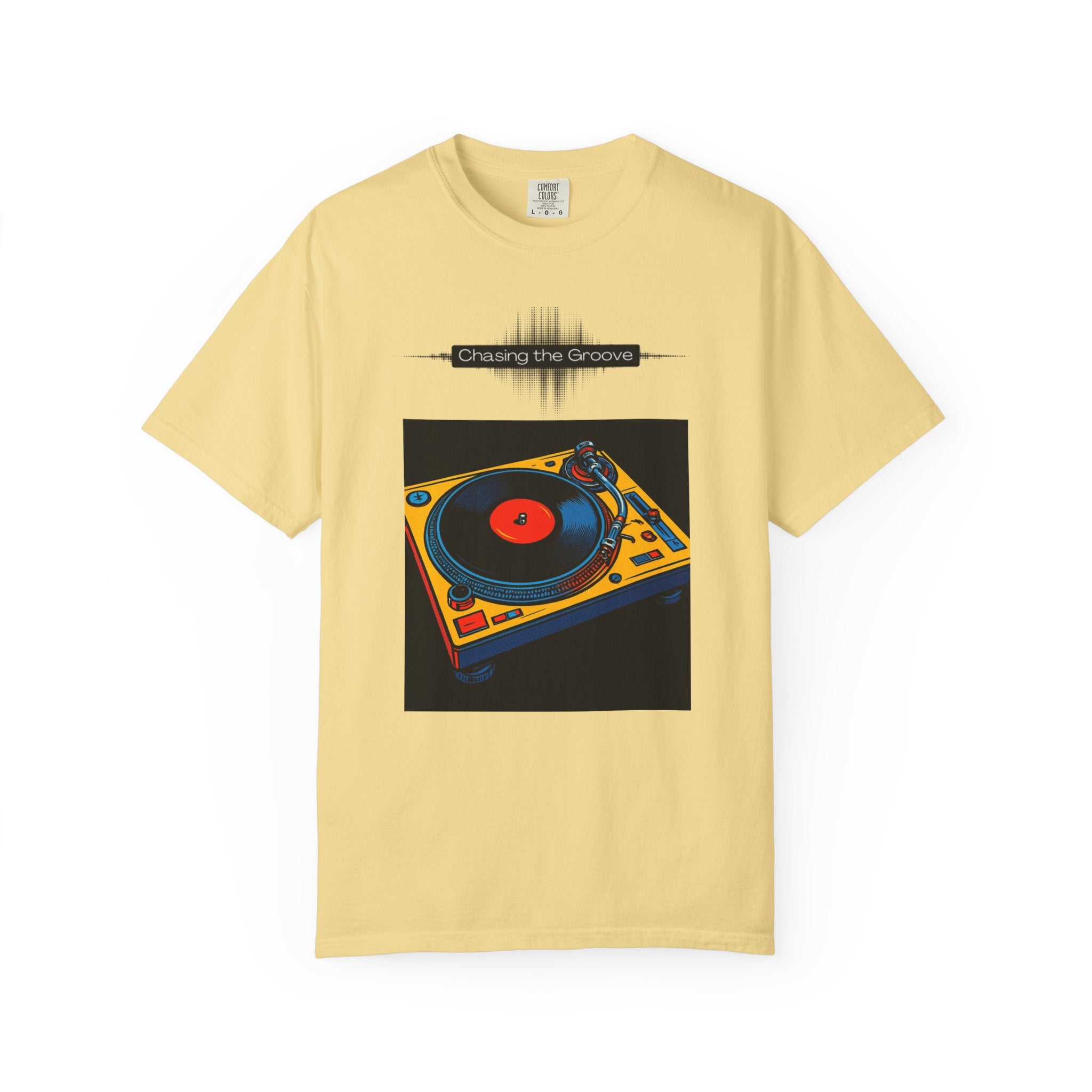 “Chasing the Groove” Retro Soundwave Tee