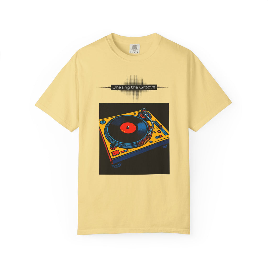 “Chasing the Groove” Retro Soundwave Tee