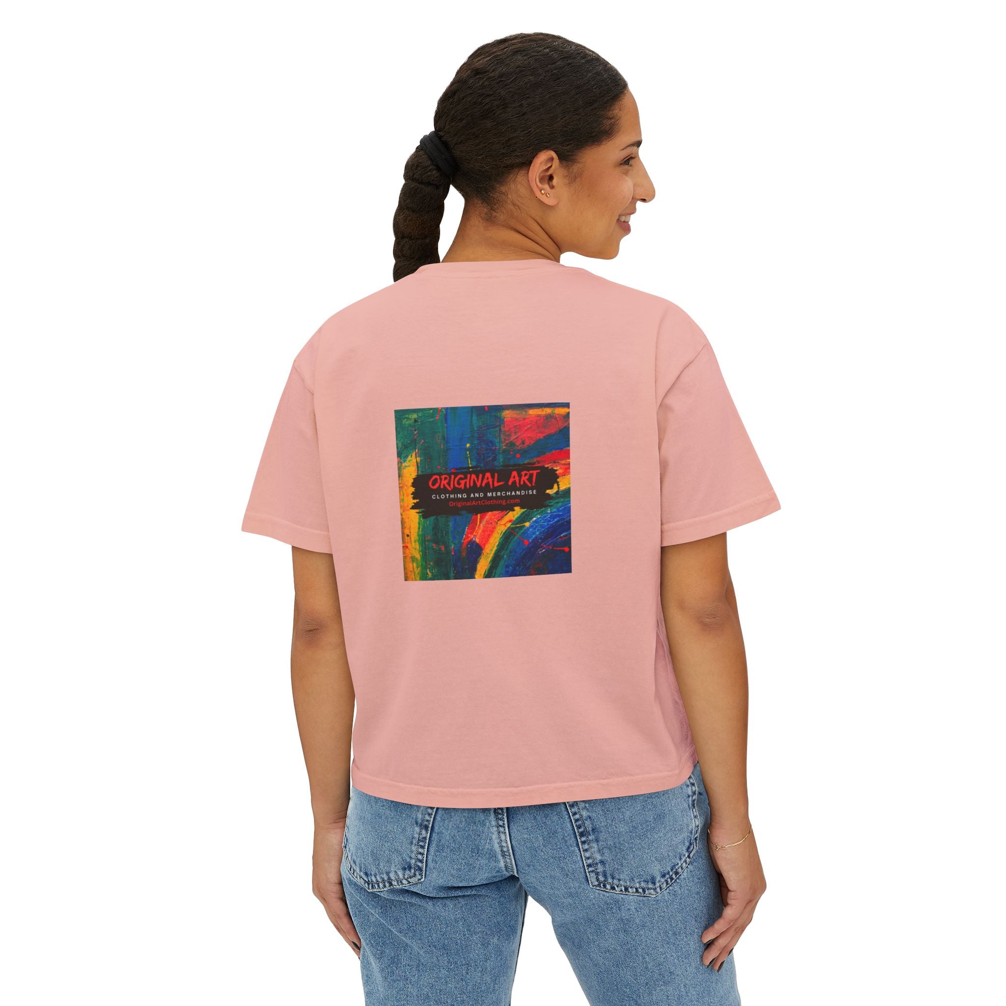 Dog Park Women's Boxy Tee, Cute Pet Lover Shirt, Casual Dog Mom Top, Gift for Dog Lovers, Summer Dog Apparel