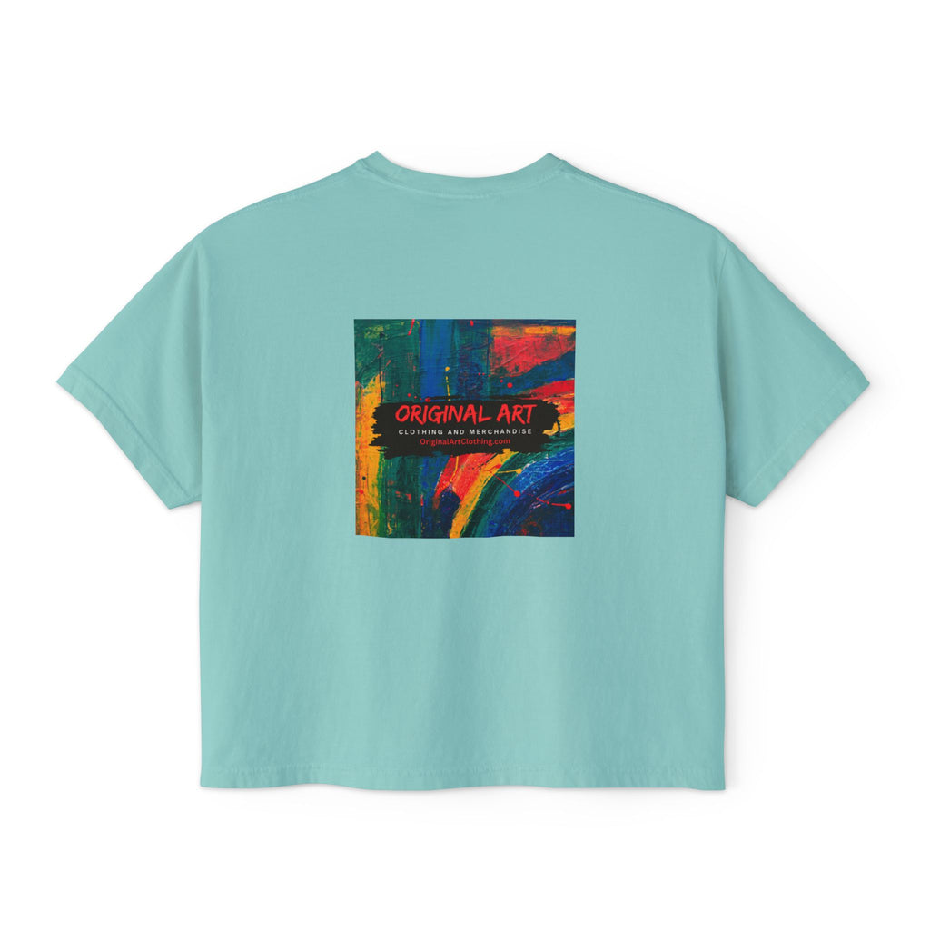 "Fierce Fearless Fabulous"Women's Boxy Tee — Minimal Script Graphic