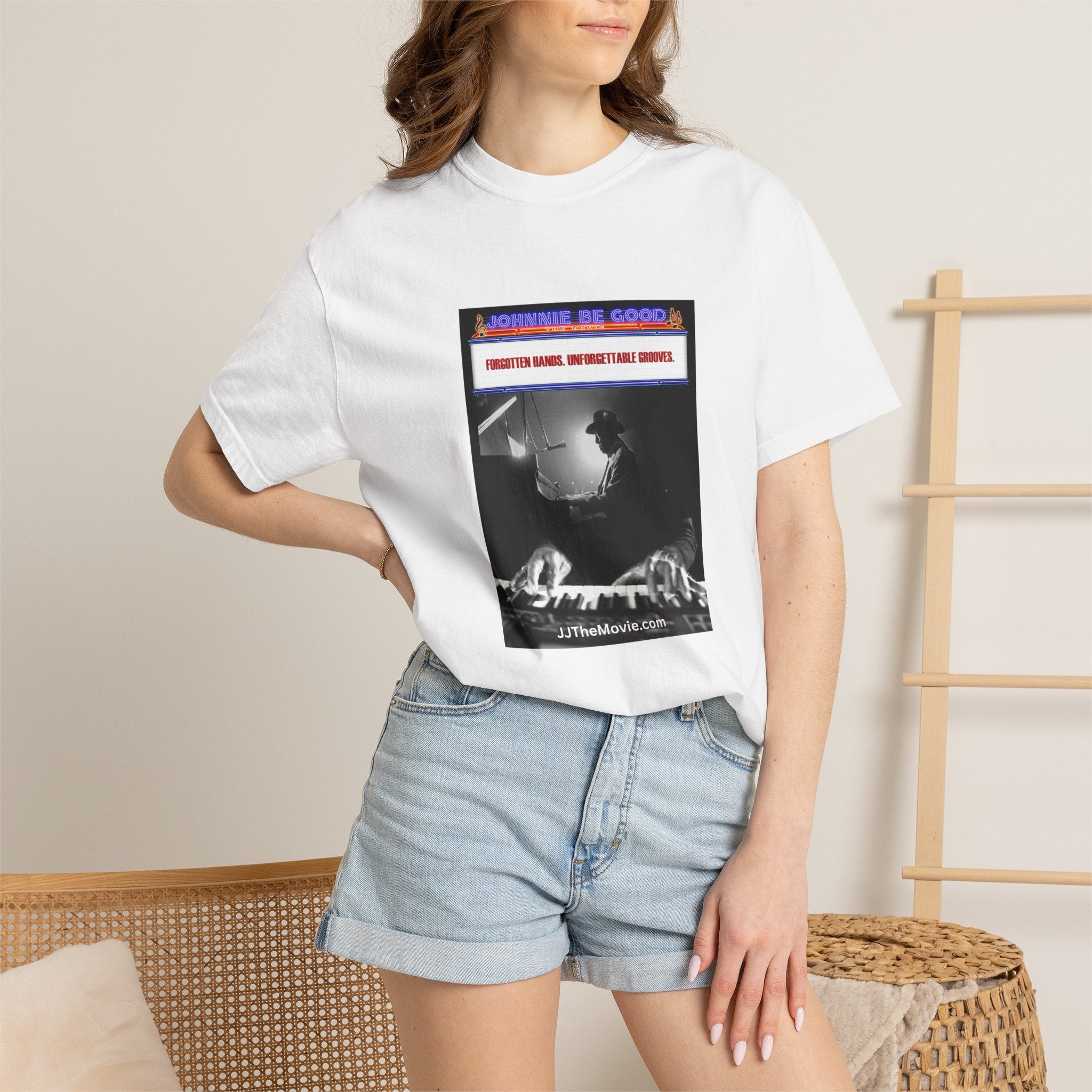 Team Johnnie Graphic T-Shirt — "Johnnie Be Good" Retro Rock Tee