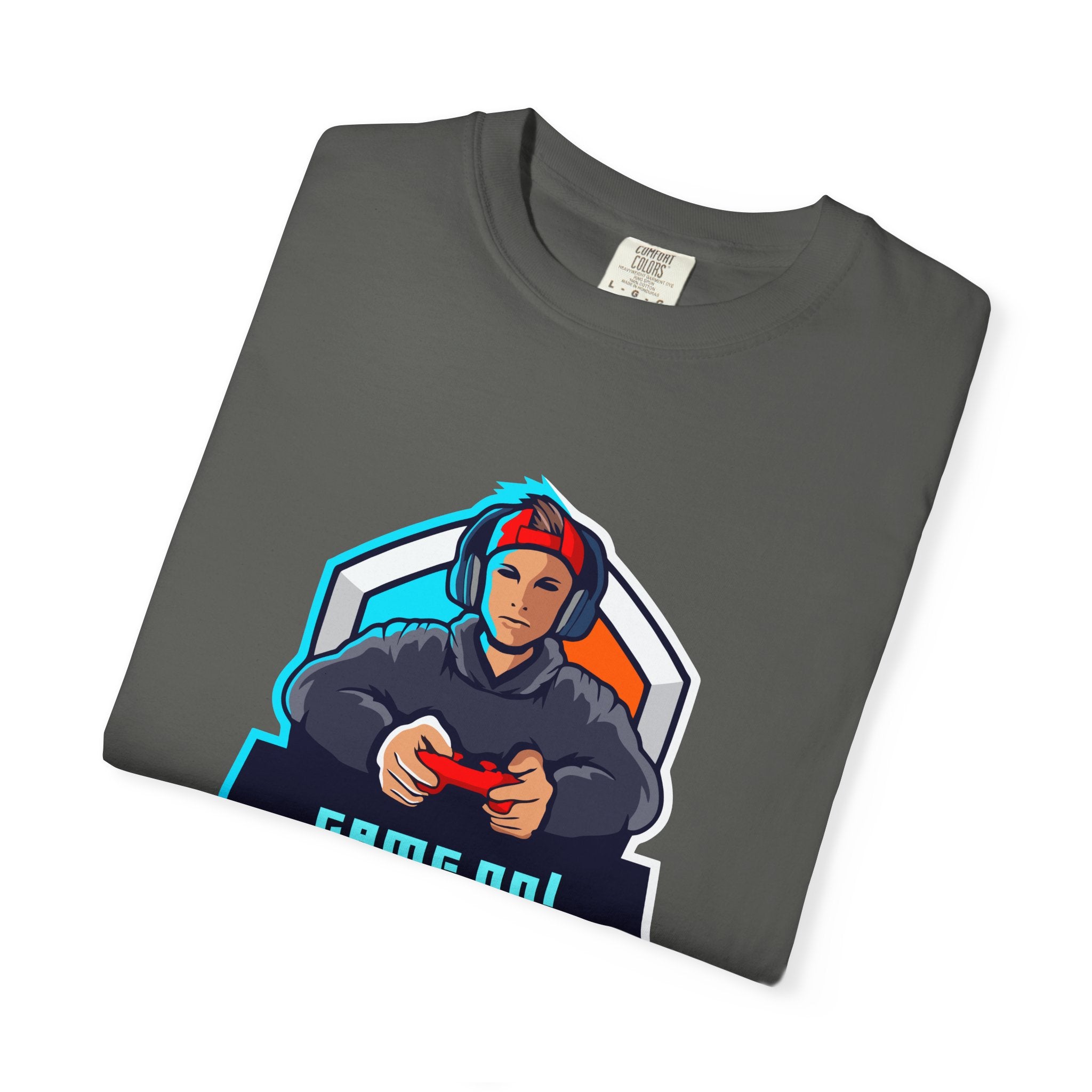 "Game On! Level Up" Graphic Tee Shirt