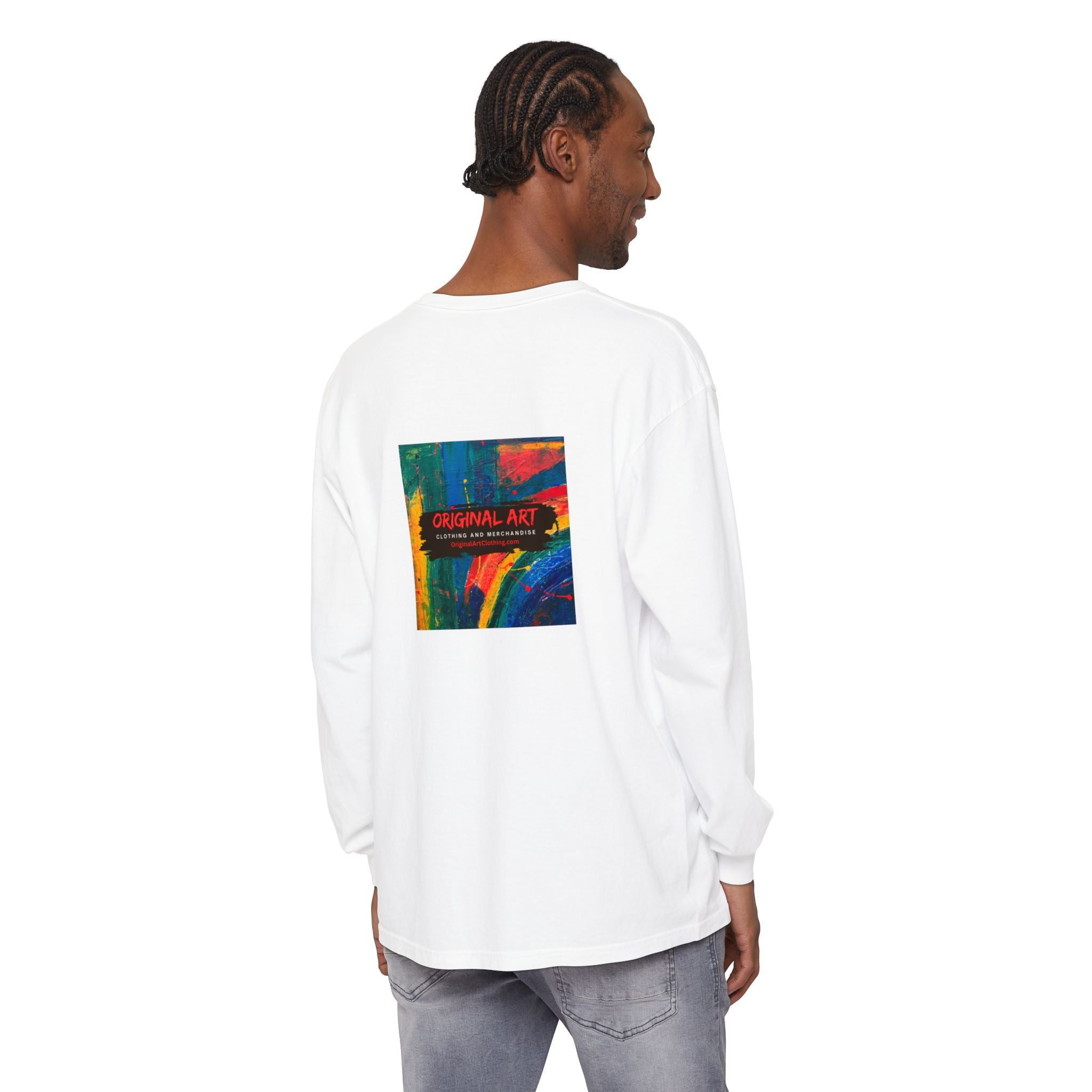 Journalism Unisex Garment-dyed Long Sleeve T-Shirt