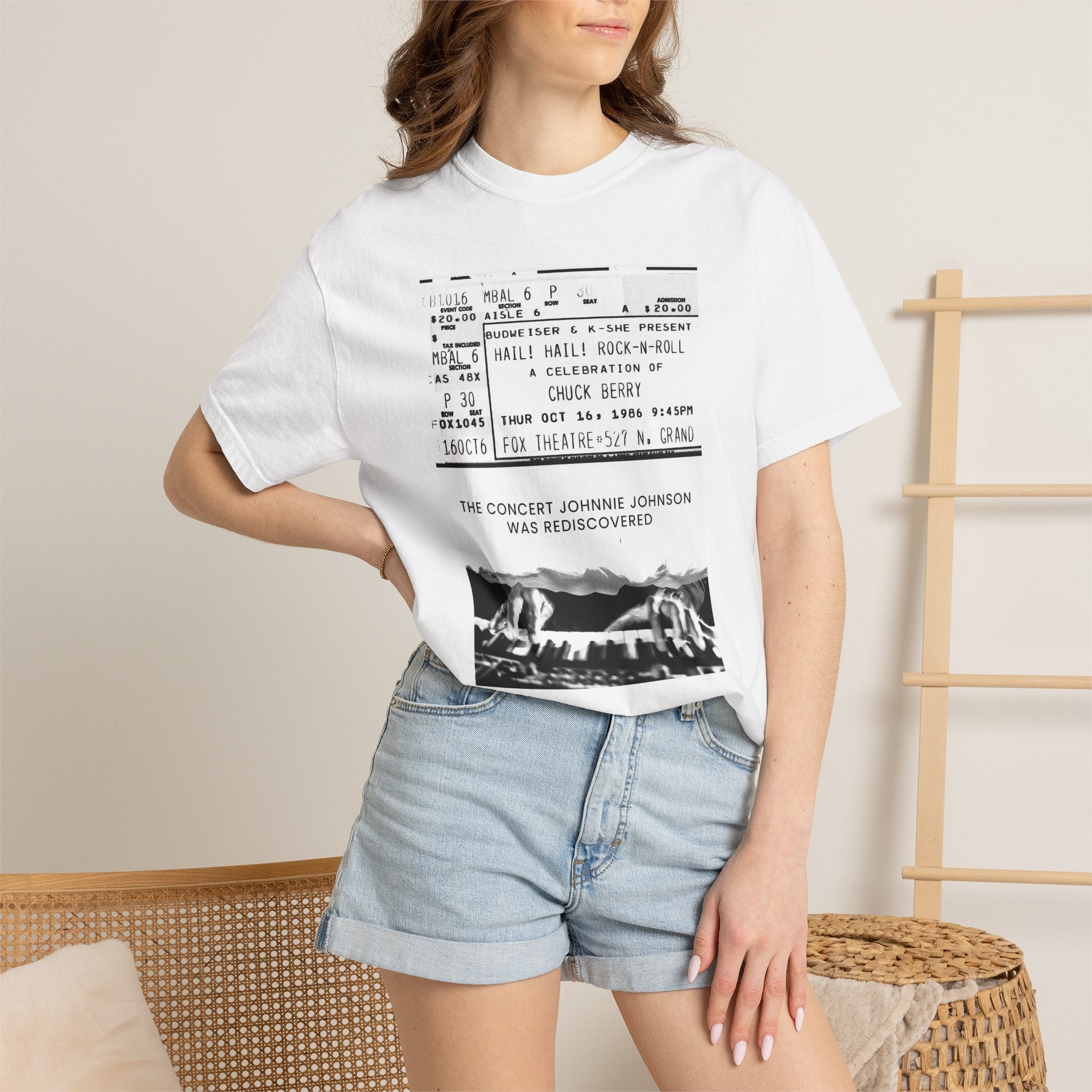 "The Concert Johnnie Johnson Was Rediscovered" Graphic T-Shirt