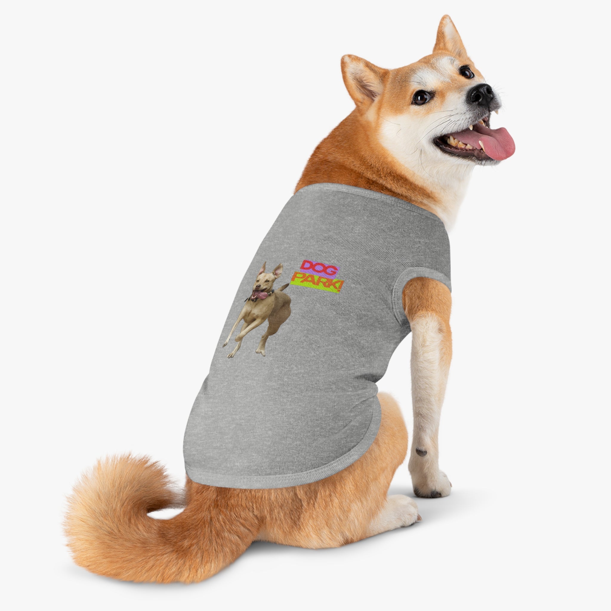Dog Park Pet Tank Top for Playful Pups, Cute Dog Apparel, Summer Dog Fashion, Pet Birthday Gift, Outdoor Adventure Gear
