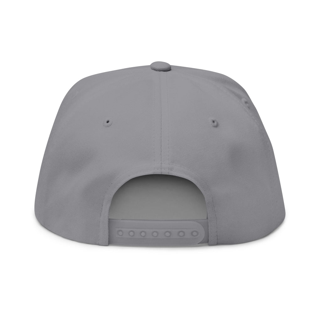 Live Music Is My Jam Embroidered Flat Bill Cap — Guitar & Mic Music Lover Snapback