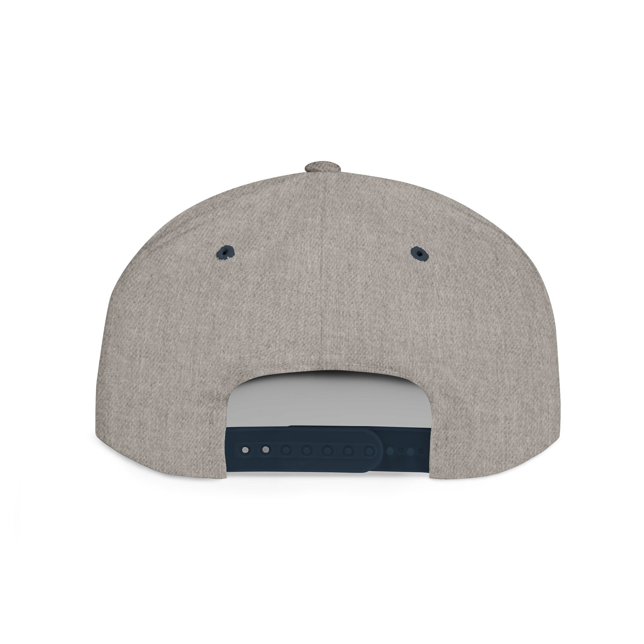 Snapback Hat — "Live Music Is My Jam" Graphic Flat Bill Cap