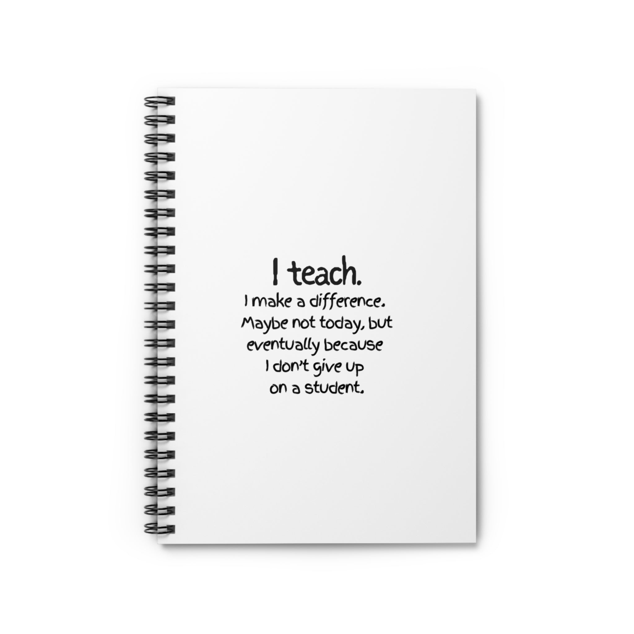 Spiral Notebook - Ruled Line