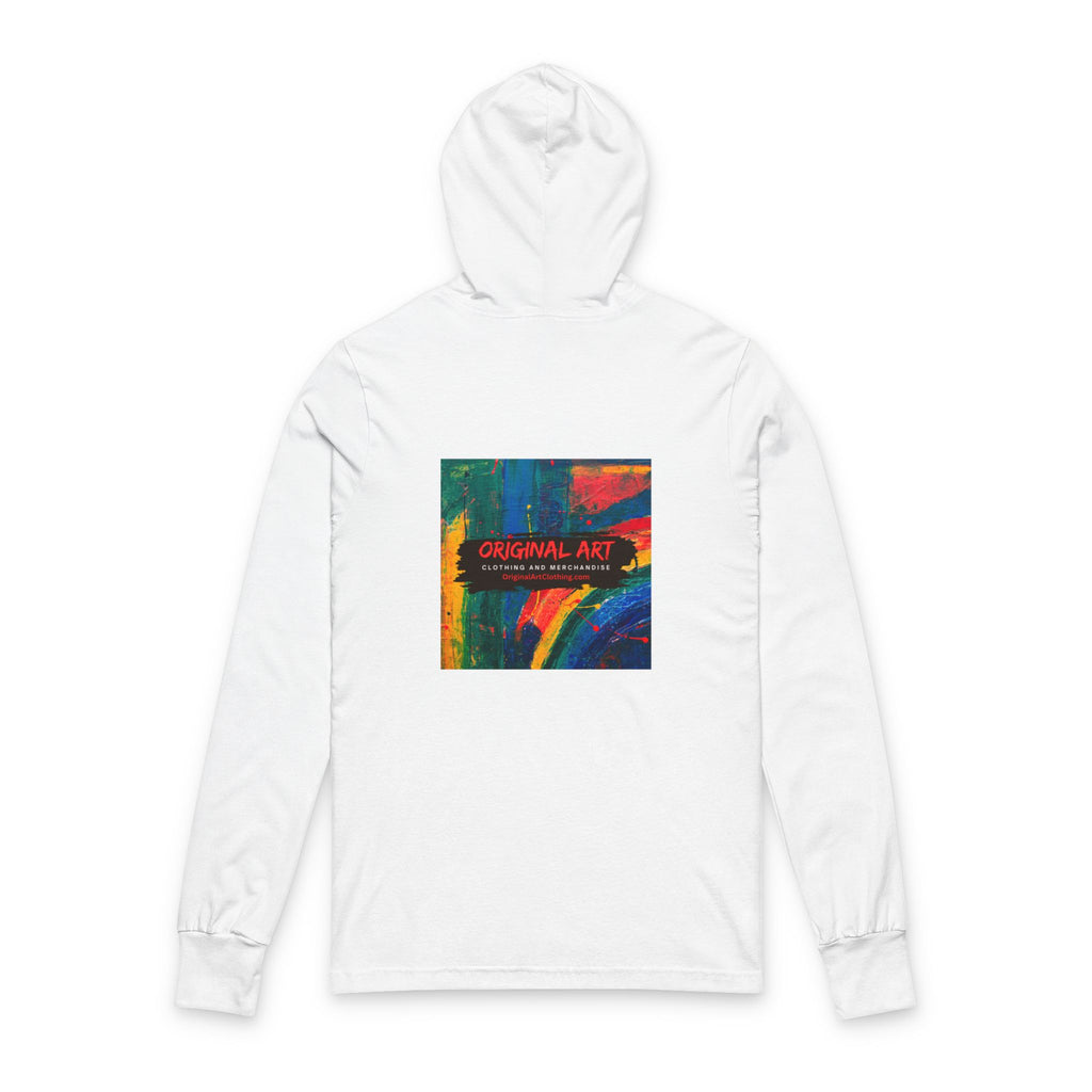 Prism Wave Hooded Long-Sleeve Tee