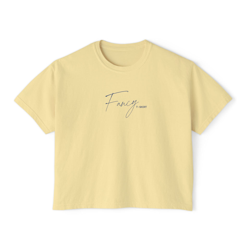 Fancy T-Shirt Boxy Tee
