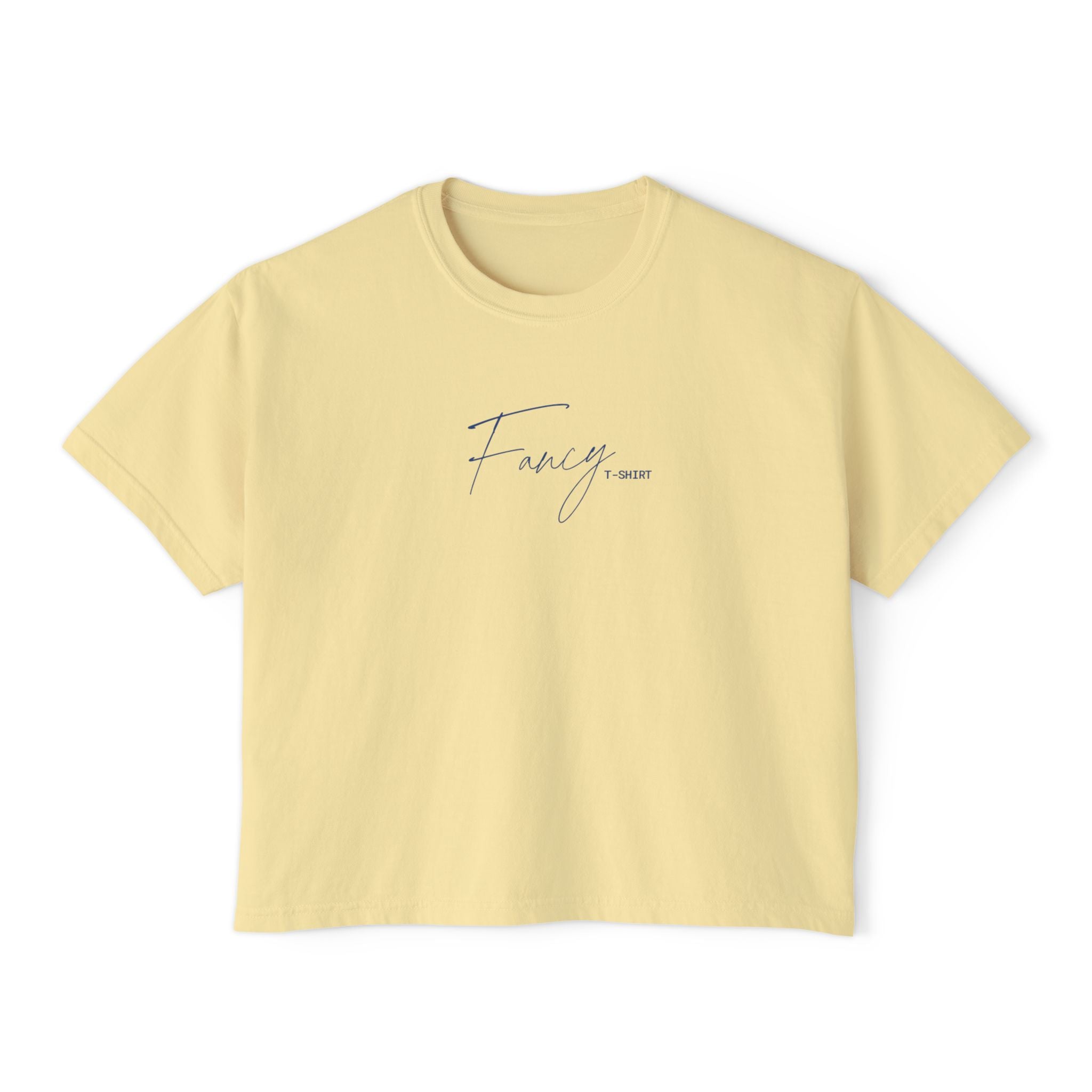 Fancy T-Shirt Boxy Tee