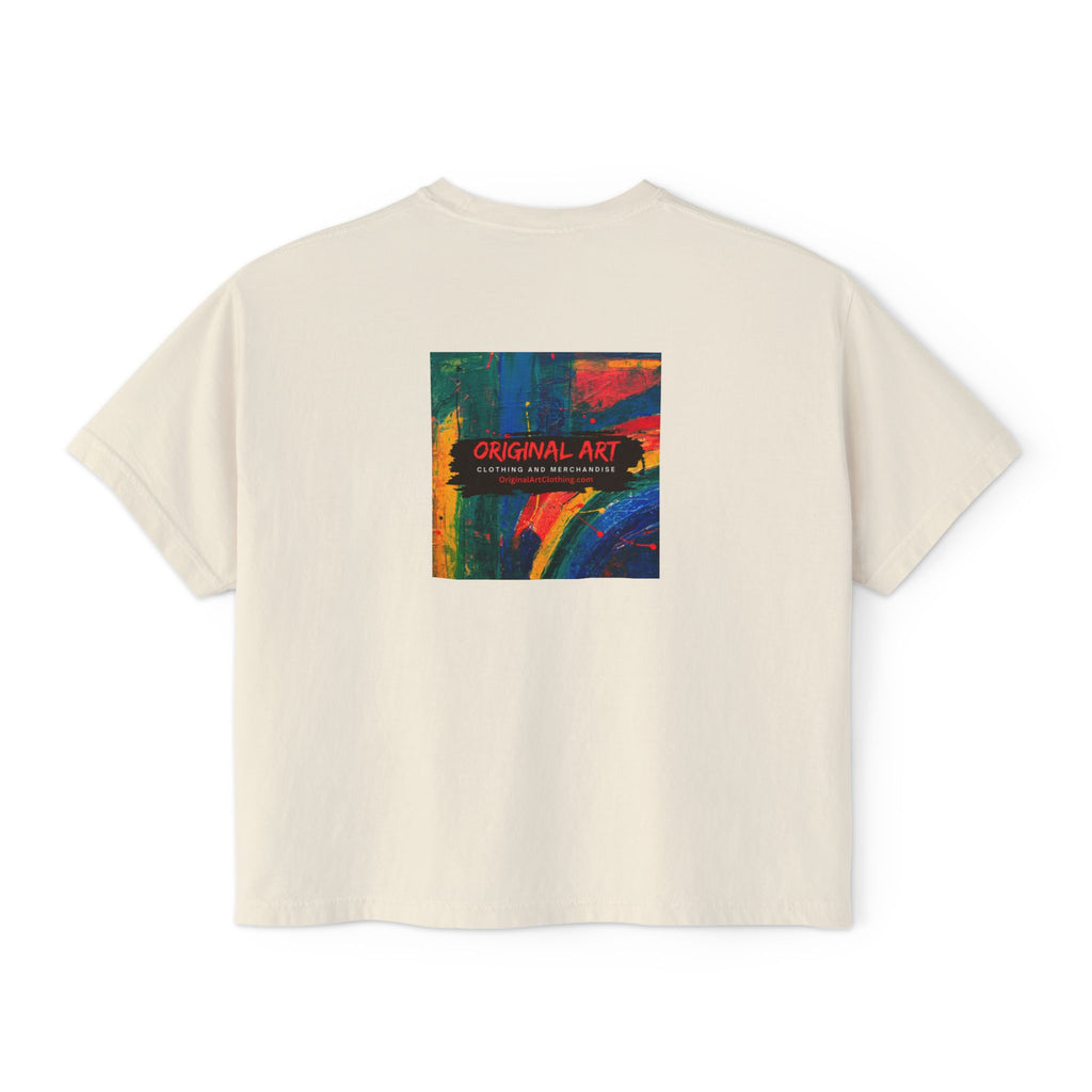 Teacher Quote Boxy Tee — "I teach. It's like directing a dramedy..."