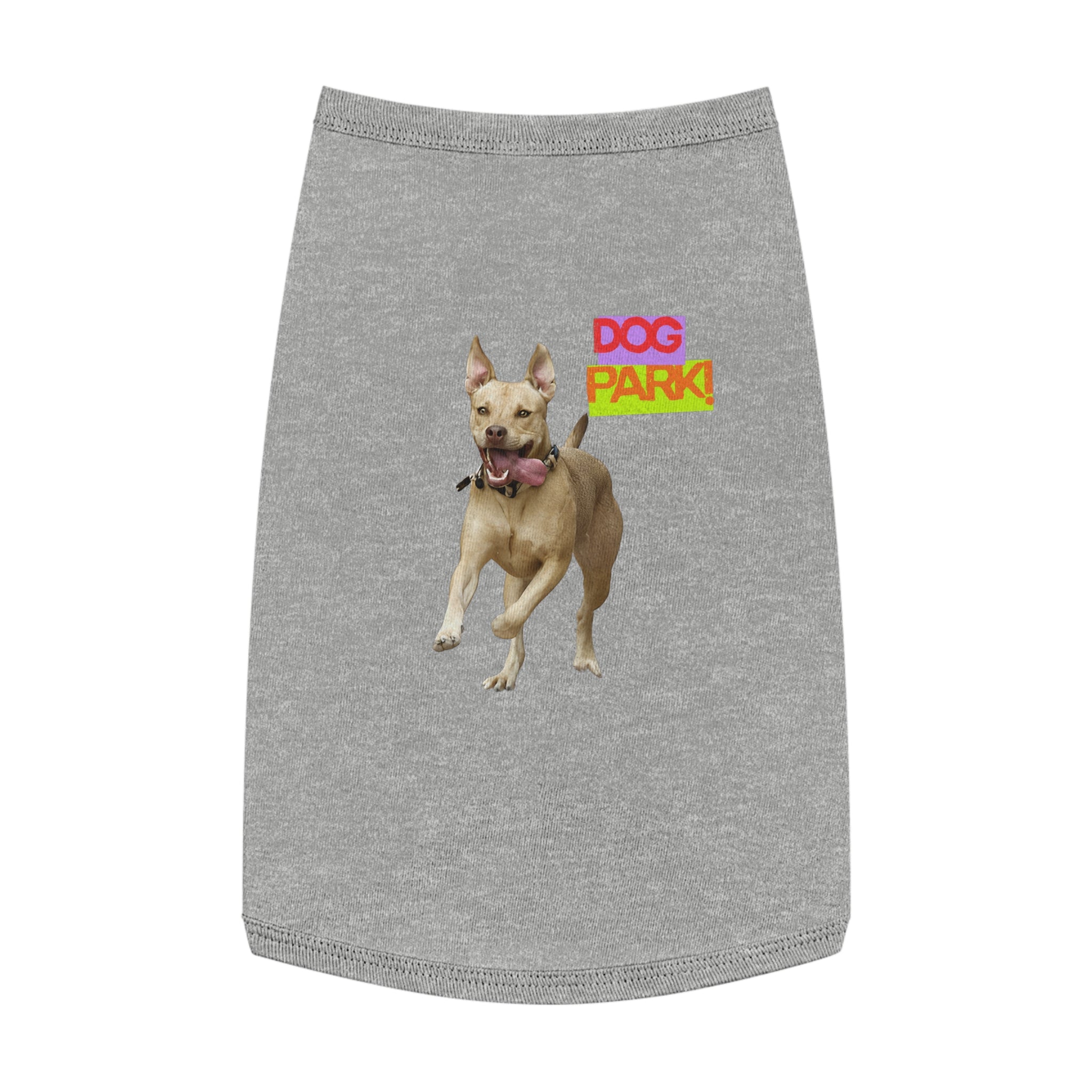Dog Park Pet Tank Top for Playful Pups, Cute Dog Apparel, Summer Dog Fashion, Pet Birthday Gift, Outdoor Adventure Gear