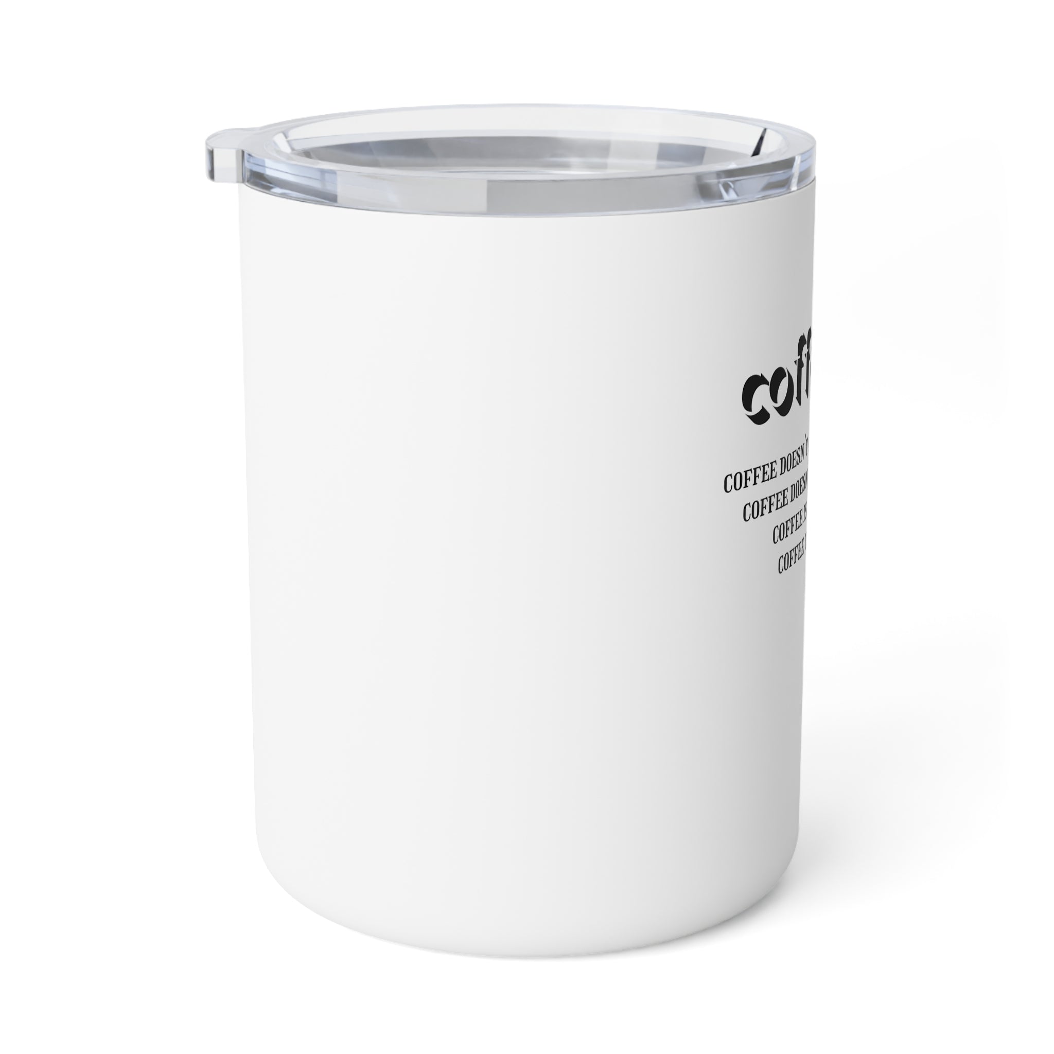 Coffee Talk Funny Saying 10oz Insulated Coffee Mug