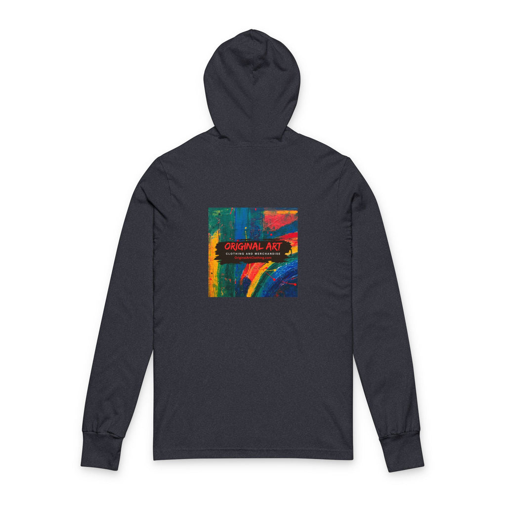 "Game On!" Graphic Gamer Hoodie Long Sleeve Tee