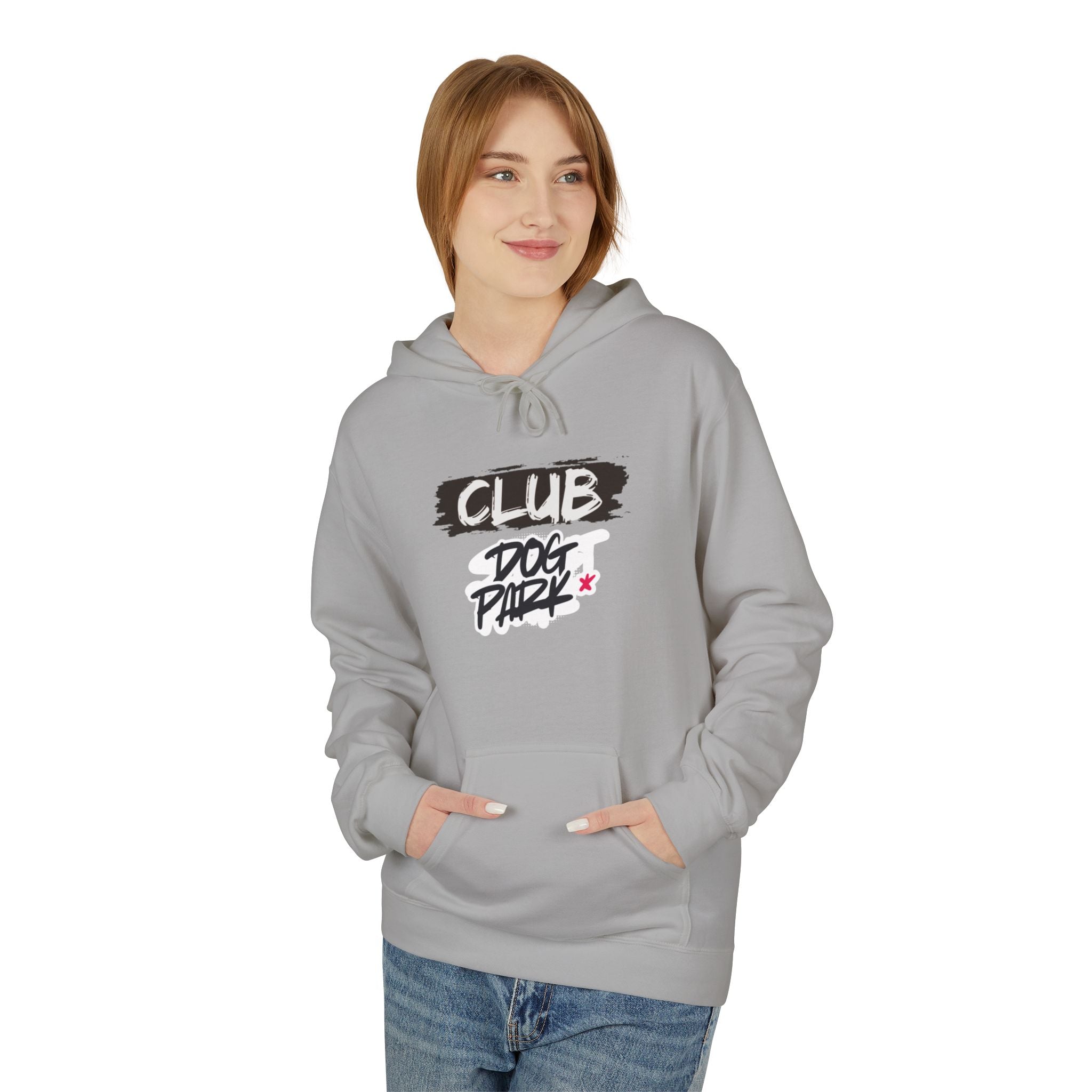 Club Dog Park Unisex Midweight Softstyle Fleece Hoodie