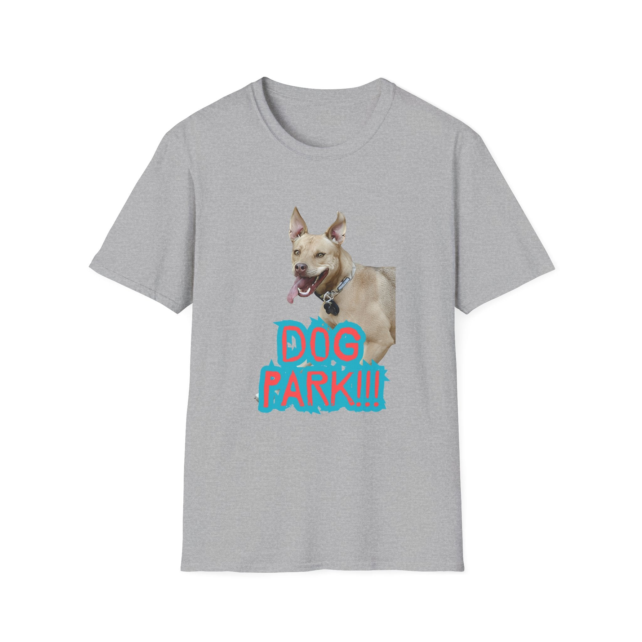 Dog Park Fun Unisex T-Shirt, Dog Lover Gift, Pet Parent Tee, Casual Wear, Dog Owner Humor, Outdoor Adventure Shirt
