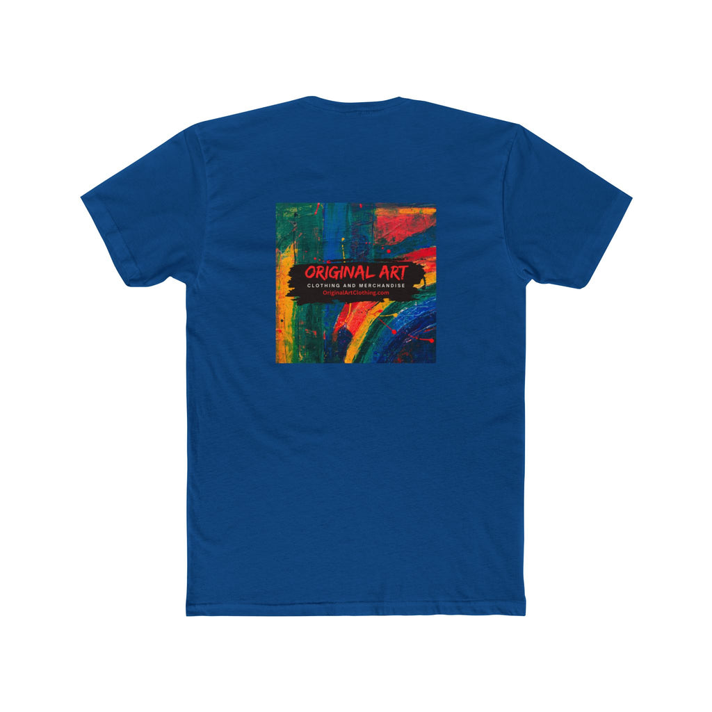 Lightning Prism Crew Tee — Retro Electric Graphic T-Shirt