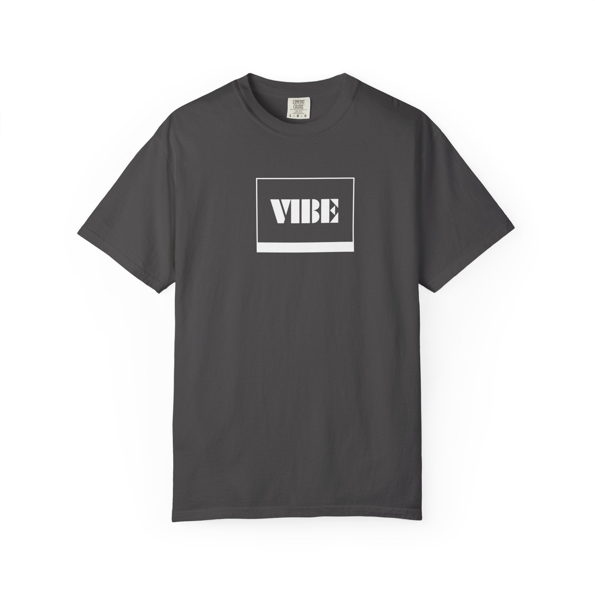 Vibe Unisex Garment-Dyed T-shirt | Casual Wear, Summer Fashion, Gift for Friends, Positive Vibes, Unique Streetwear