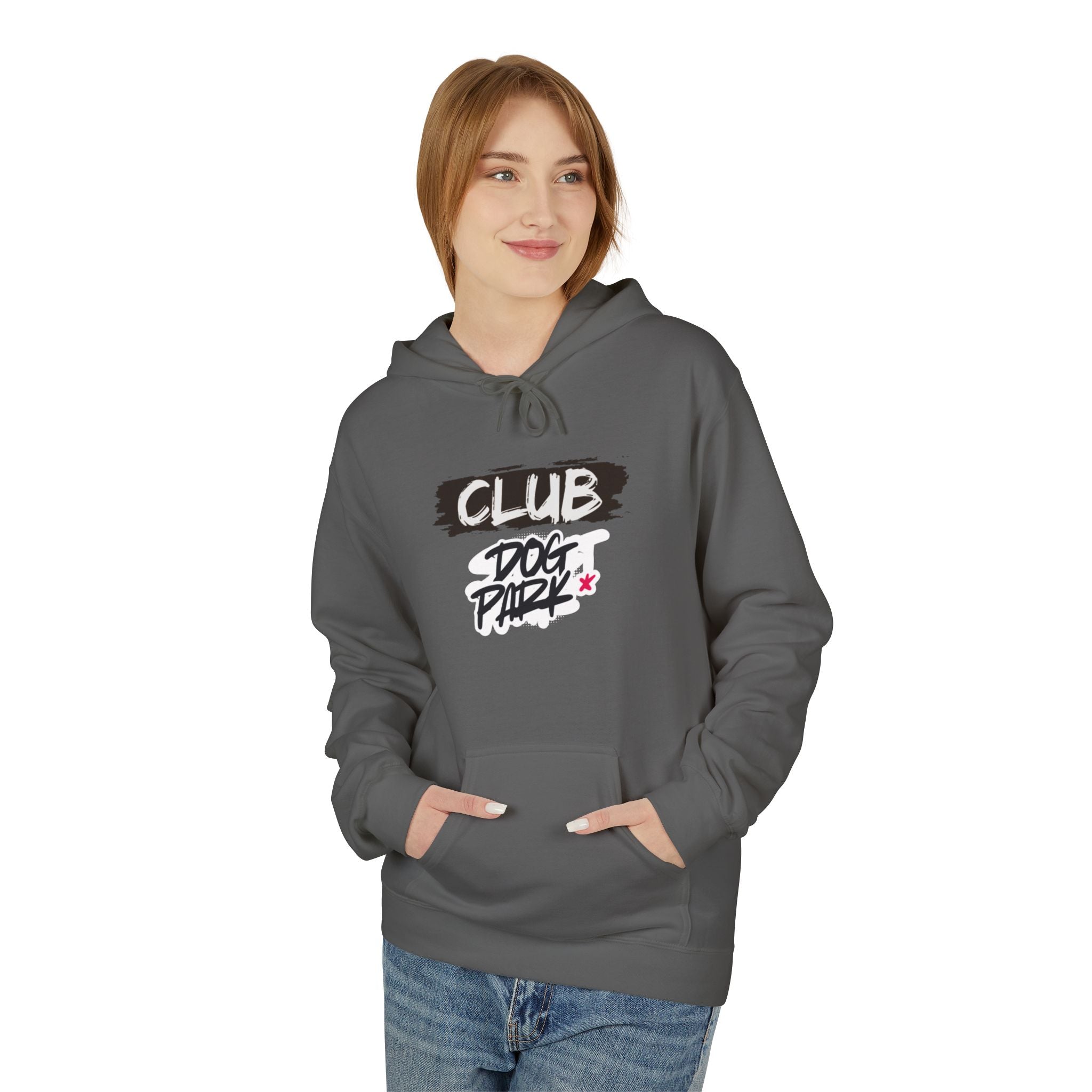 Club Dog Park Unisex Midweight Softstyle Fleece Hoodie