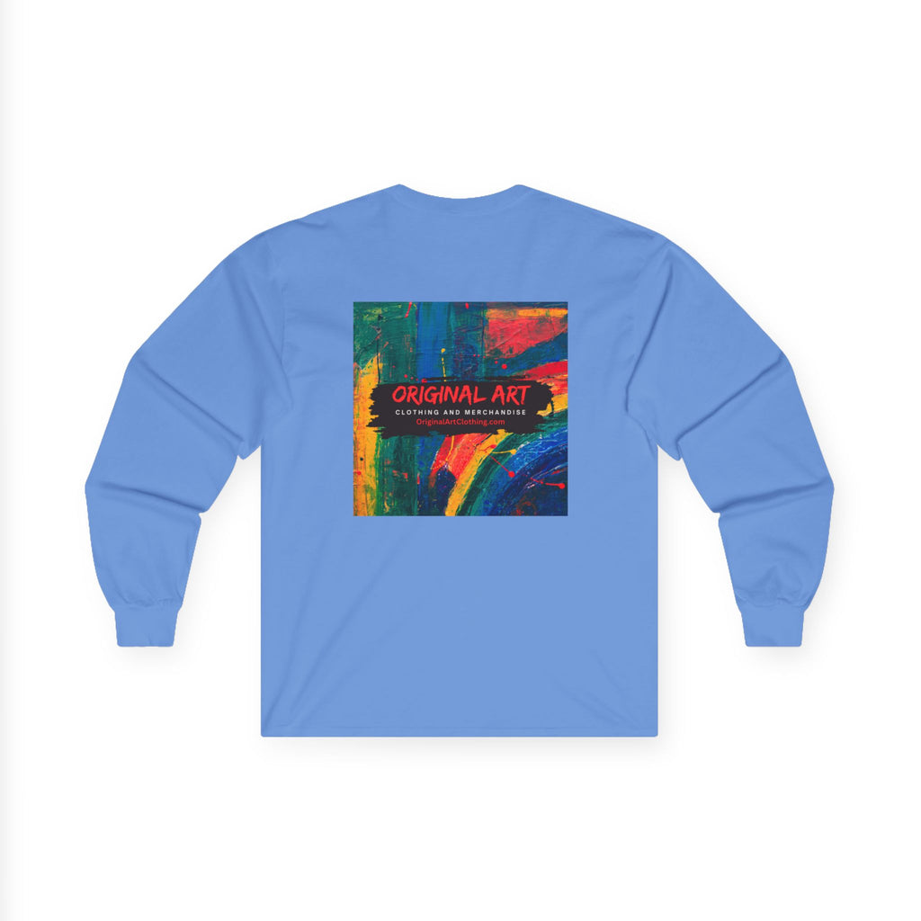 “Deep Thought: My Shelter Dog Rescued Me”  Long Sleeve Tee —Shirt