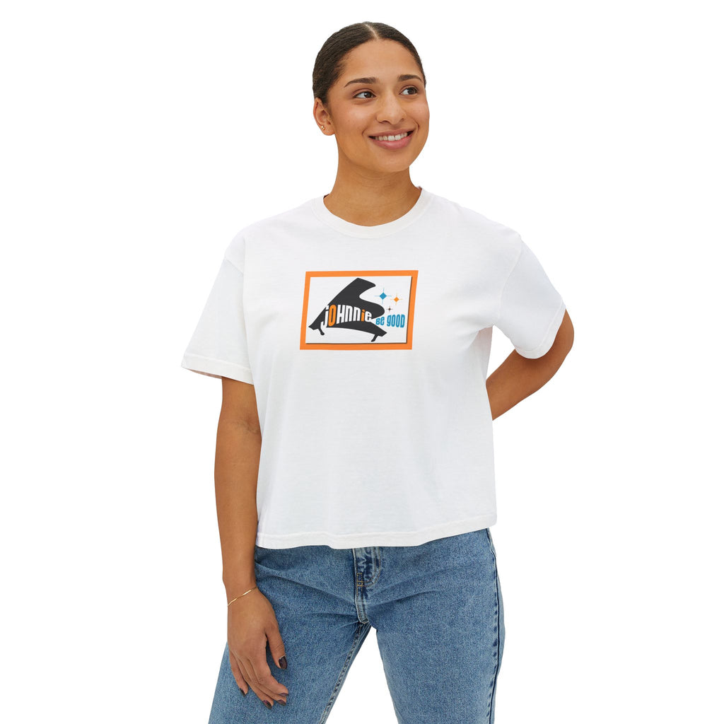 Johnnie Be Good documentary Women's Boxy Tee —