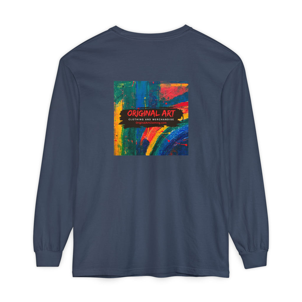 Unisex Long Sleeve Graphic Tee - Fun 'No Curfew' Design for Casual Wear, Gifts, Parties, Festivals, Youth Style