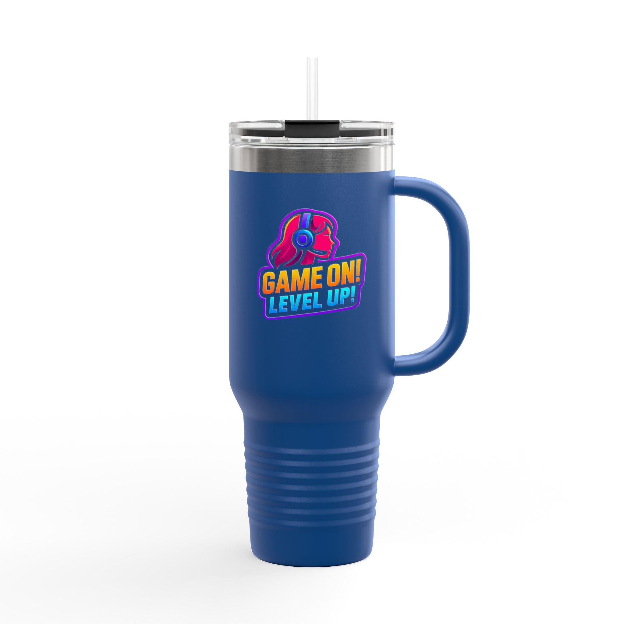 Game On! Level Up 40oz Insulated Travel Mug