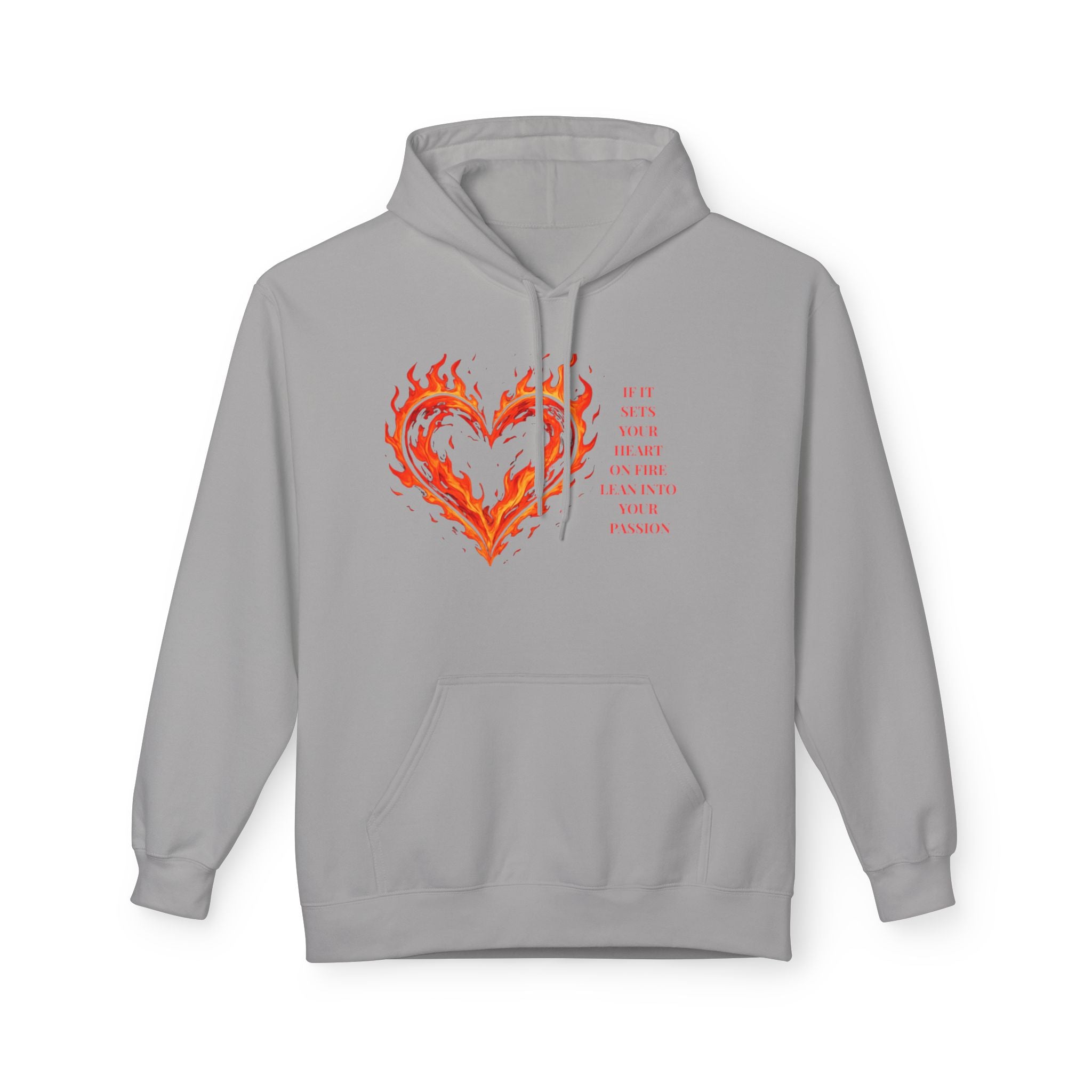 If It Sets Your Heart On Fire Graphic Pullover