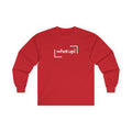 What Up! Long Sleeve Tee — 'Original Art' Graphic Cotton Shirt
