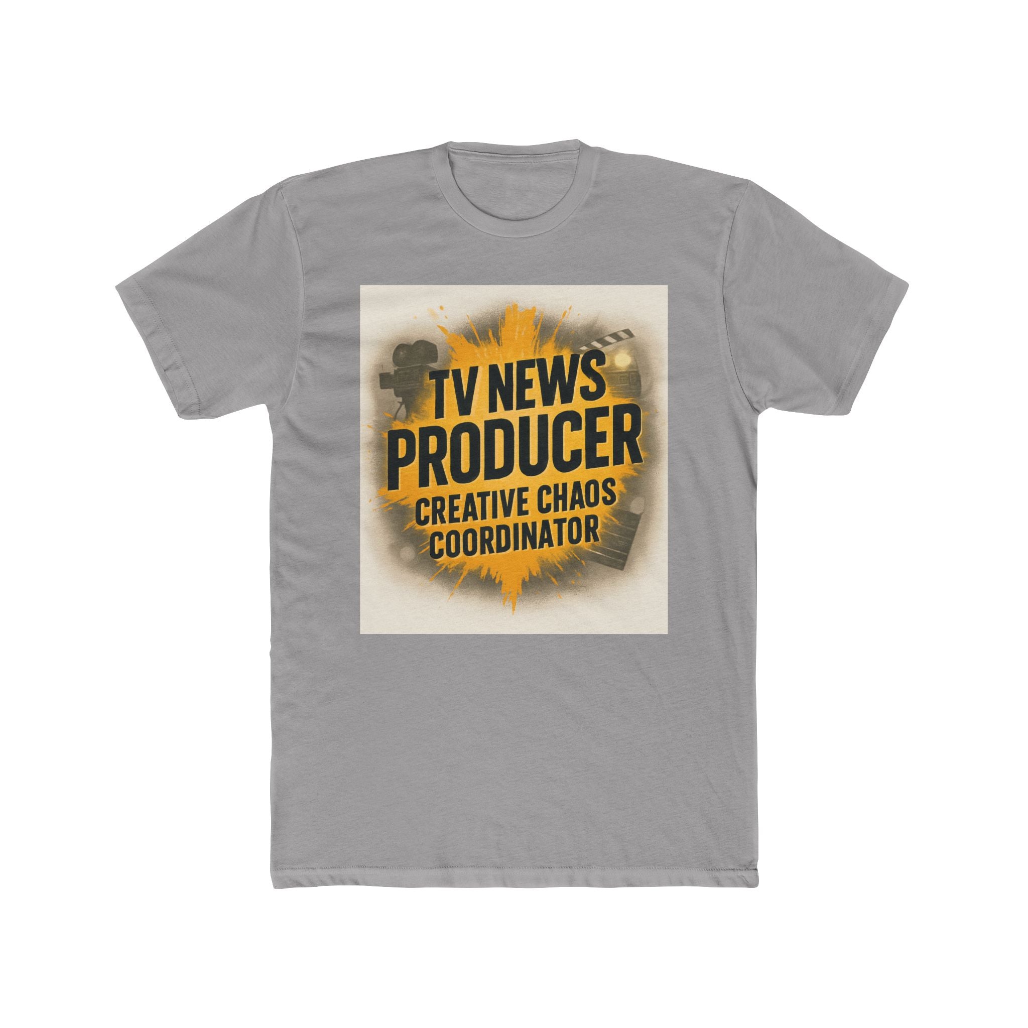 TV News Producer Unisex Cotton Crew Tee