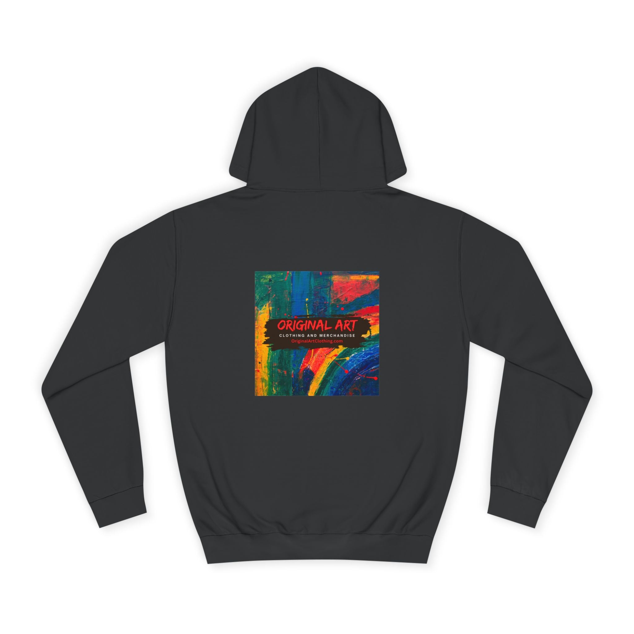 Hoodie — "Deep Thought: My Shelter Dog Rescued Me" Rescue Dog Hooded Sweatshirt