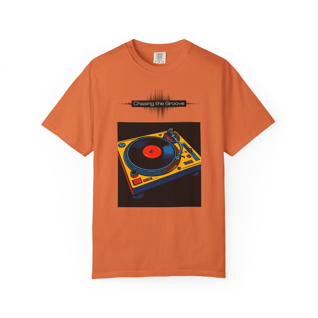 “Chasing the Groove” Retro Soundwave Tee