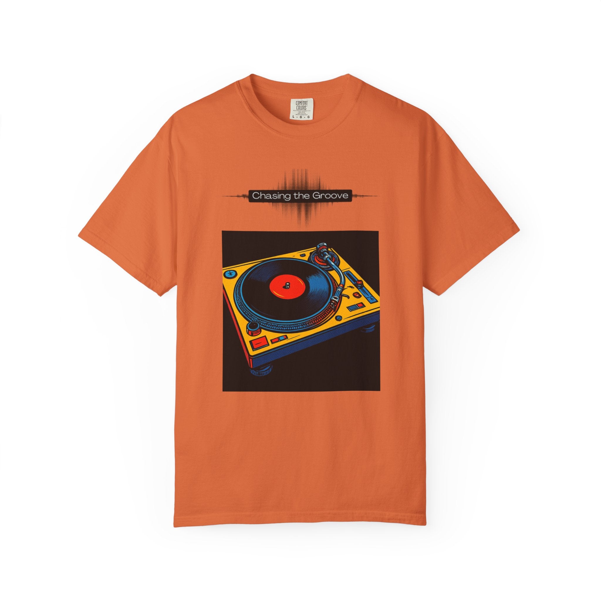 “Chasing the Groove” Retro Soundwave Tee